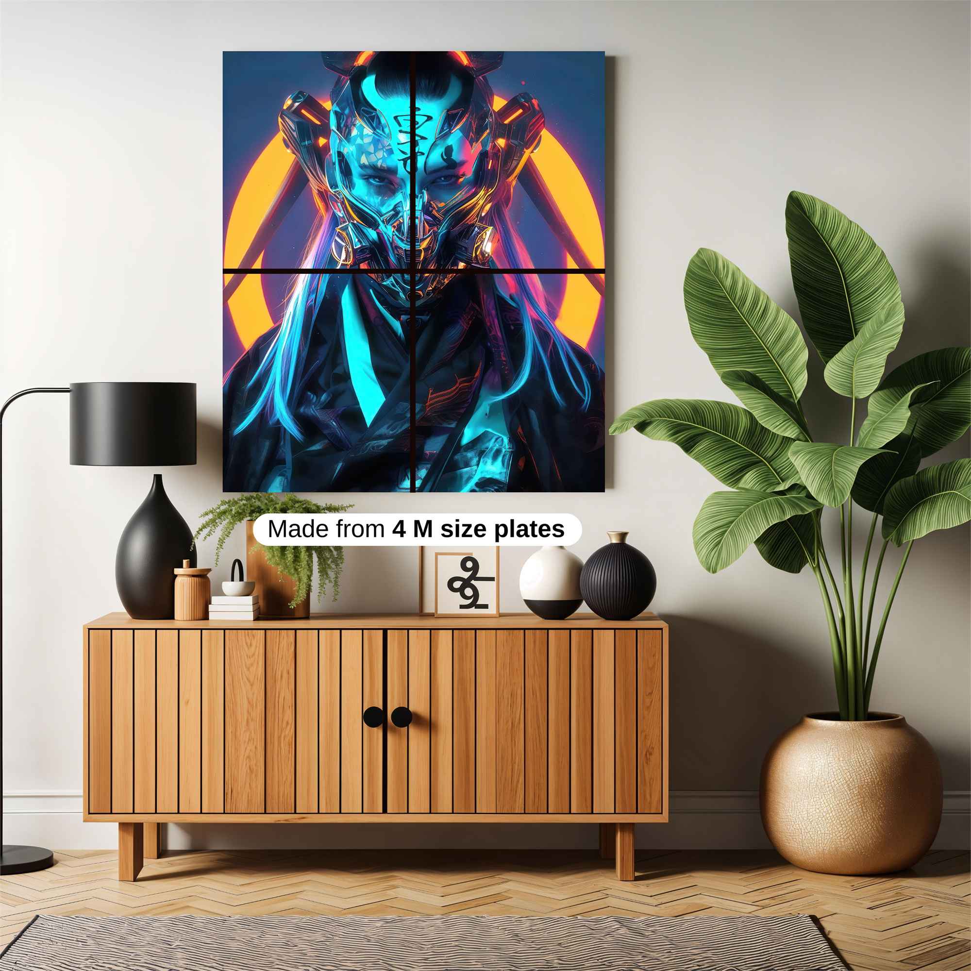 Blue Enigma Safe Wall Magnetic / M