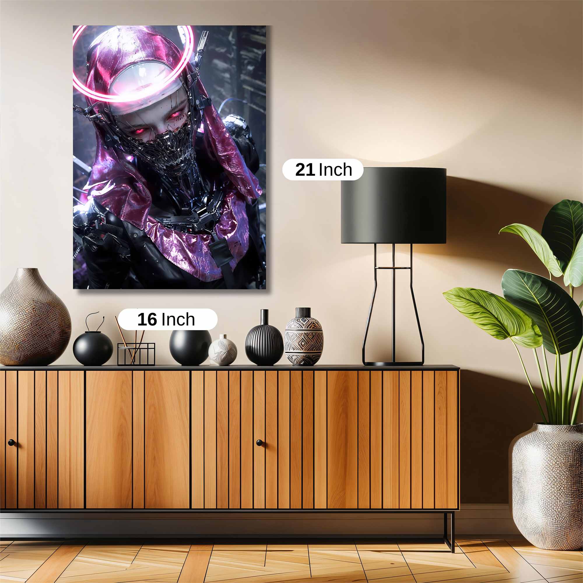 Blue Enigma Safe Wall Magnetic / M