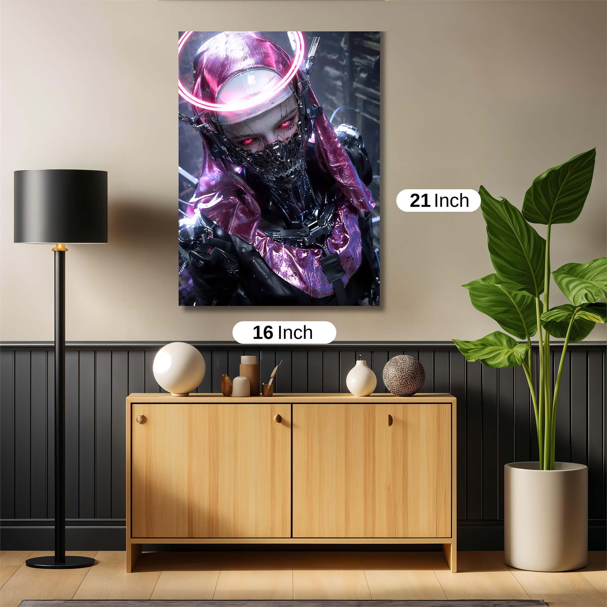 Blue Enigma Safe Wall Magnetic / M