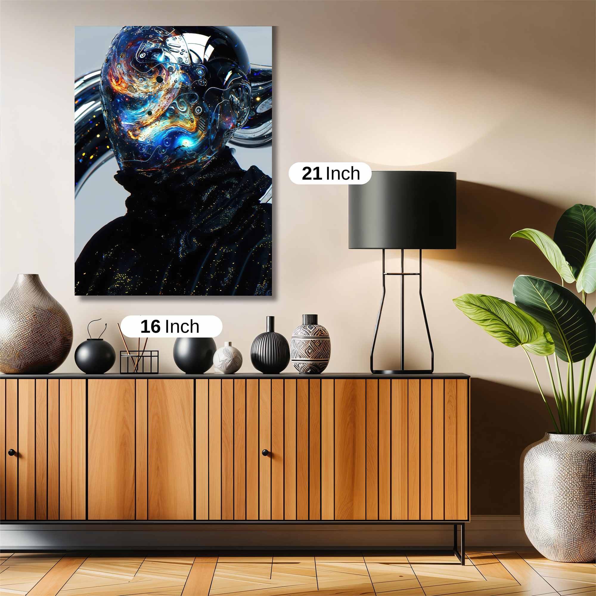 Blue Enigma Safe Wall Magnetic / M