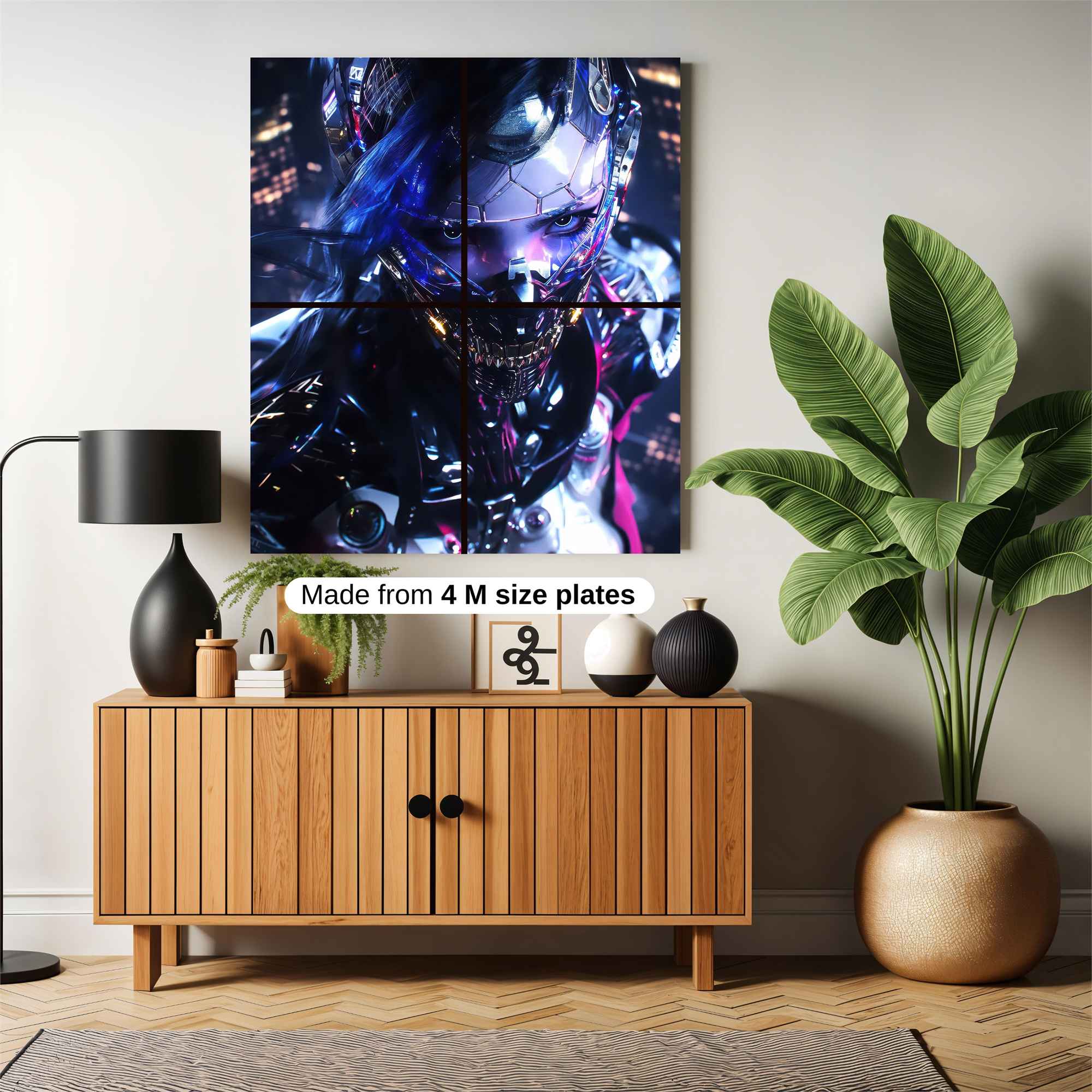 Lion Majestic Safe Wall Magnetic / M