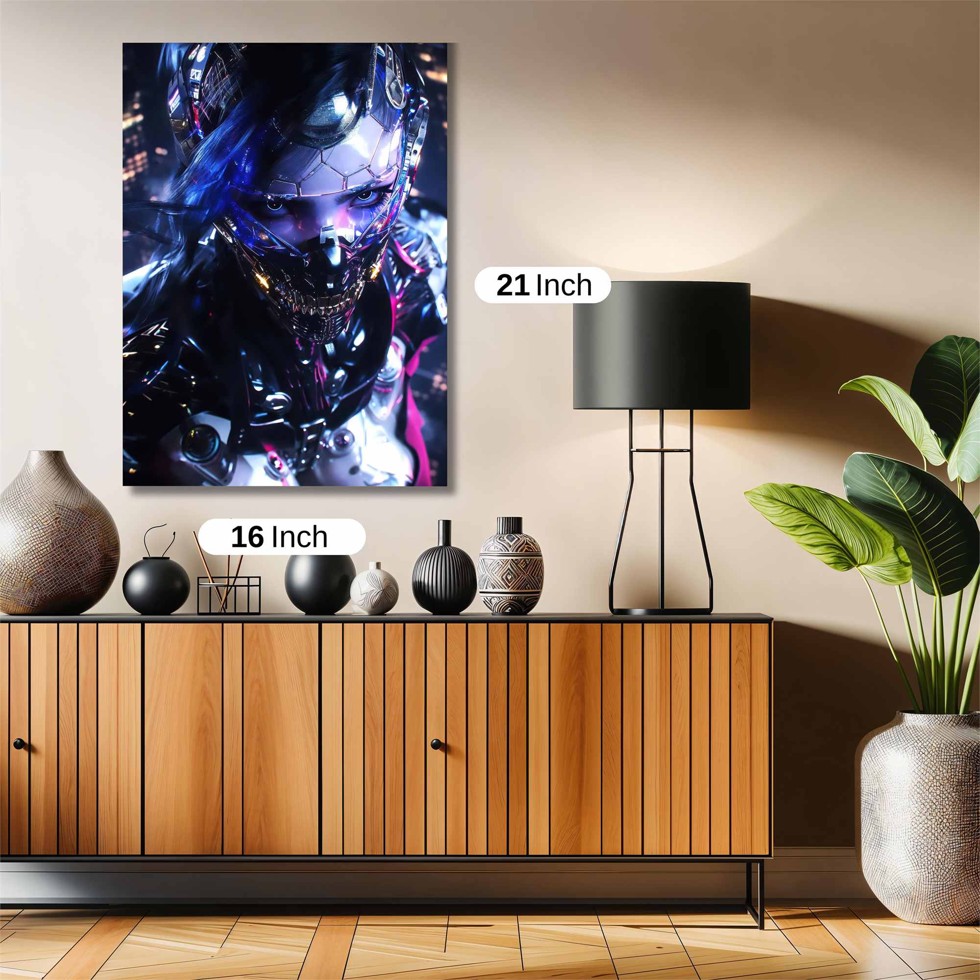 Lion Majestic Safe Wall Magnetic / M