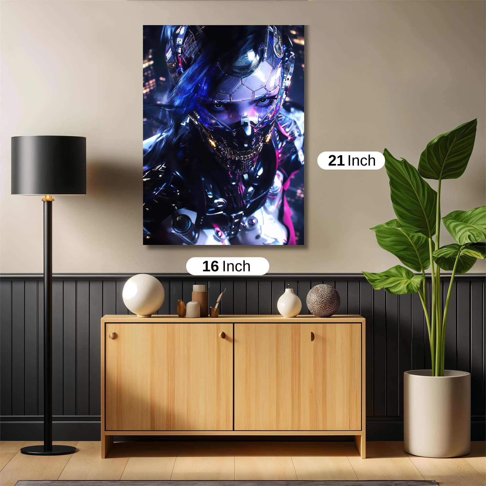 Lion Majestic Safe Wall Magnetic / M