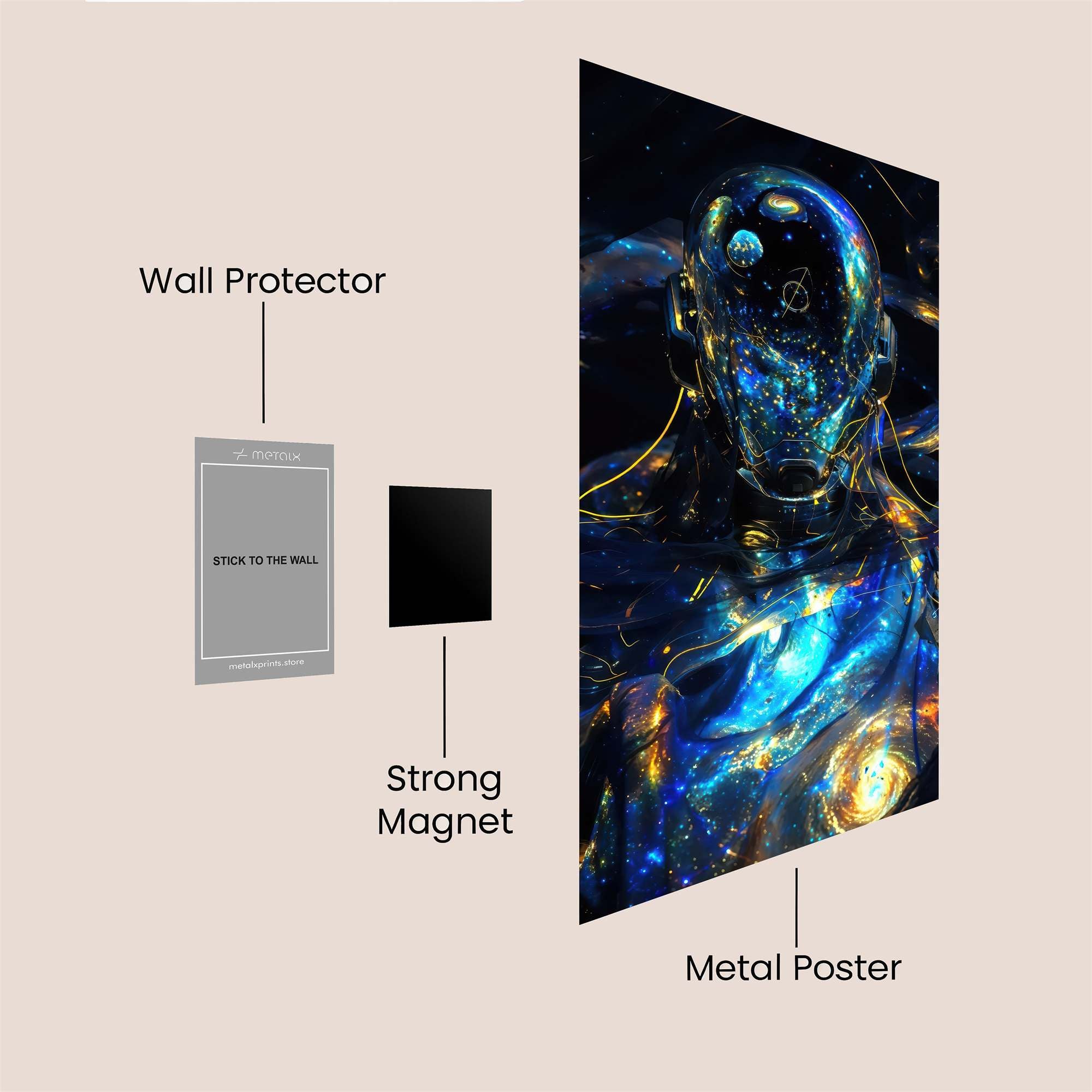 Rose Enchantment Safe Wall Magnetic / M