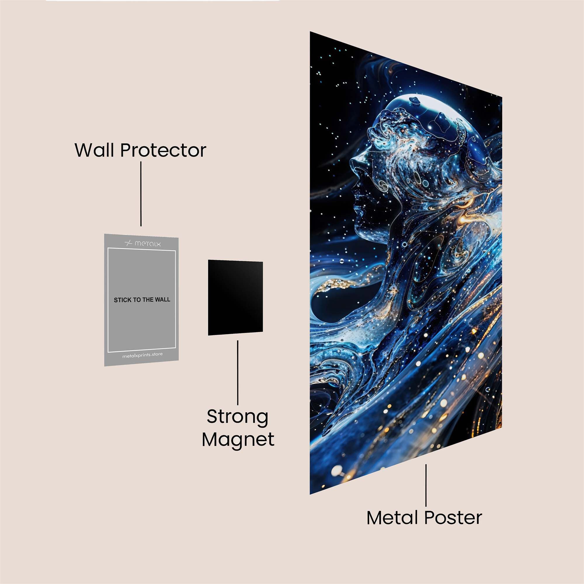 Elephant Enigmatic Safe Wall Magnetic / M