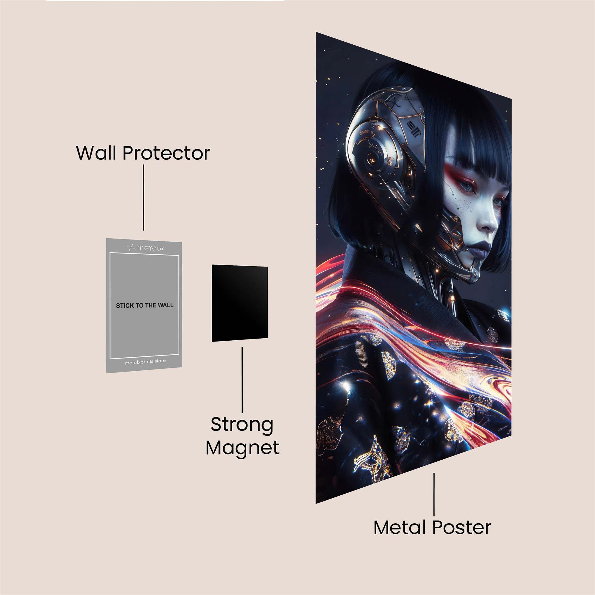 Dragon Enigmatic Safe Wall Magnetic / M