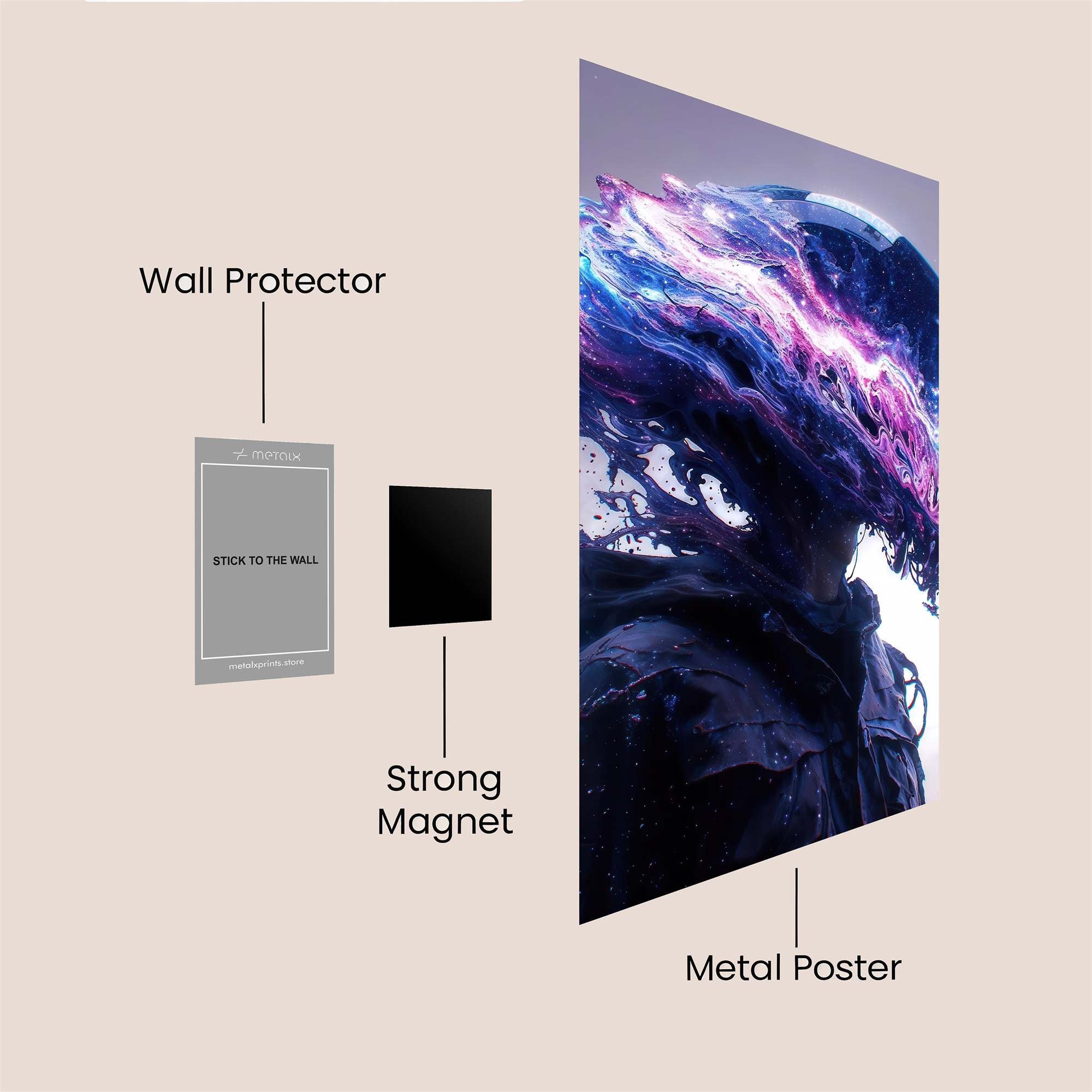 ChronoGlow Safe Wall Magnetic / M