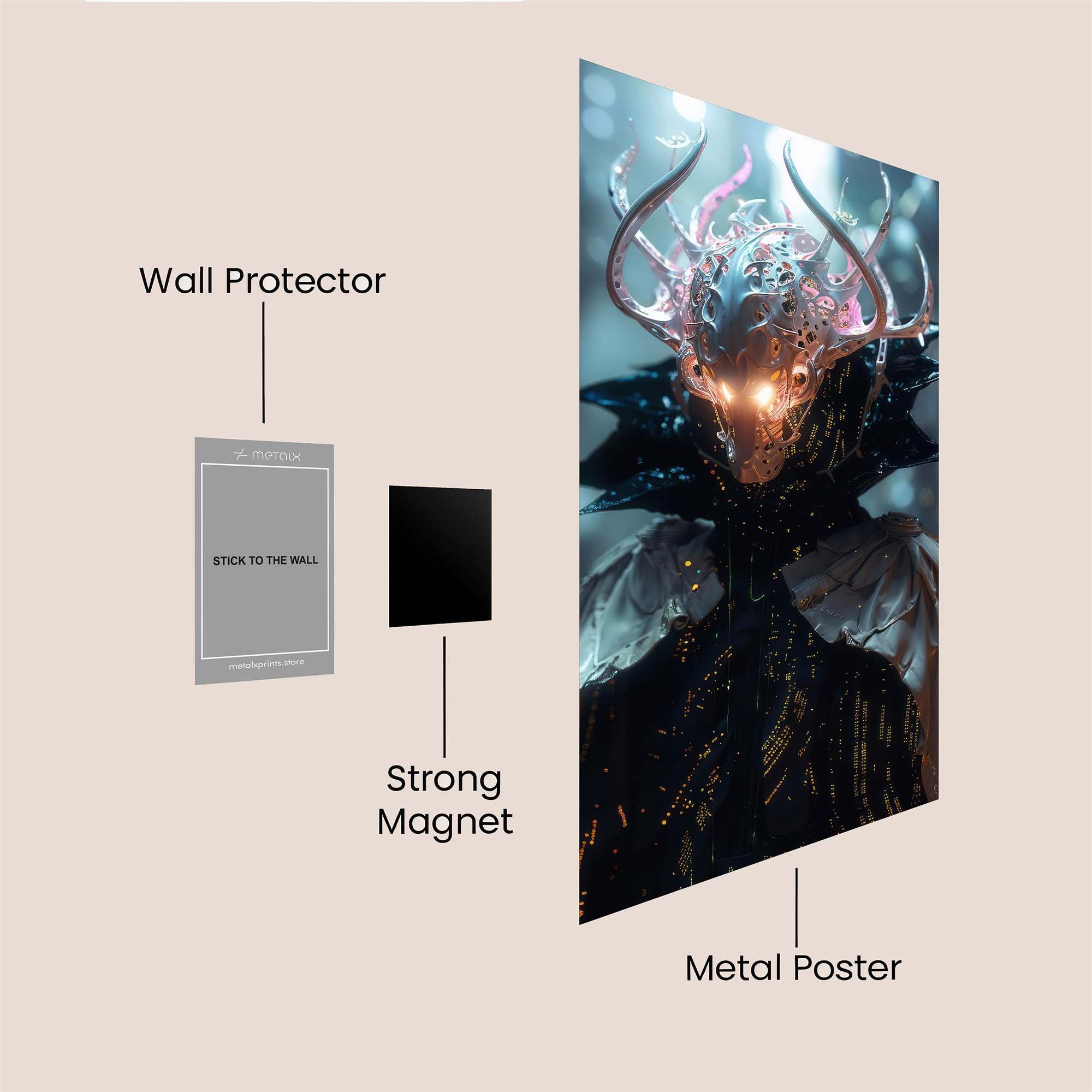 Mystic Enigma Safe Wall Magnetic / M