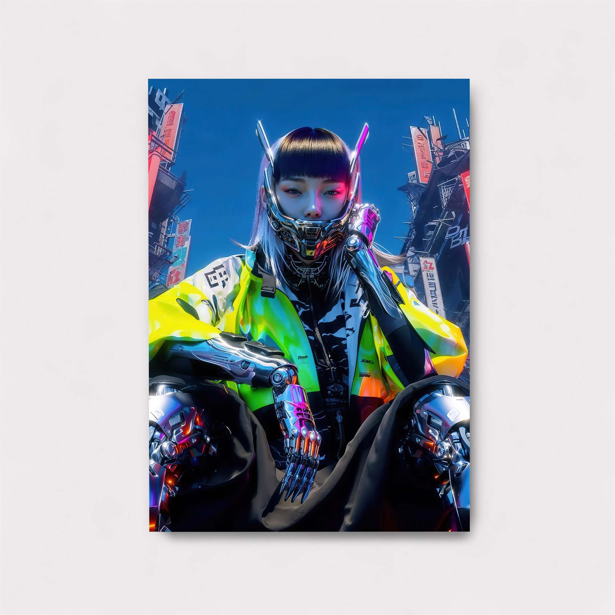 Neon Serenity Safe Wall Magnetic / M