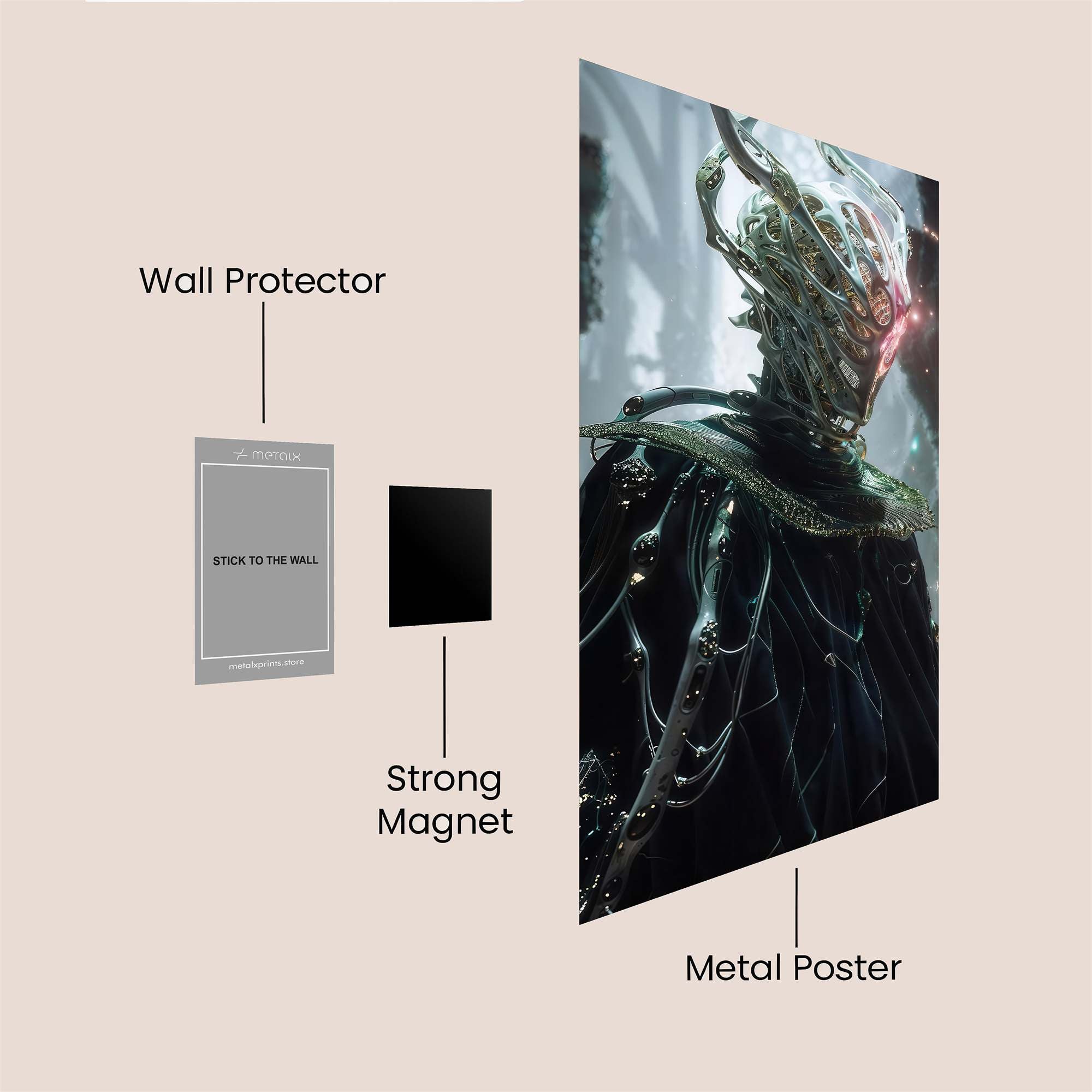 Orb Enigma Safe Wall Magnetic / M