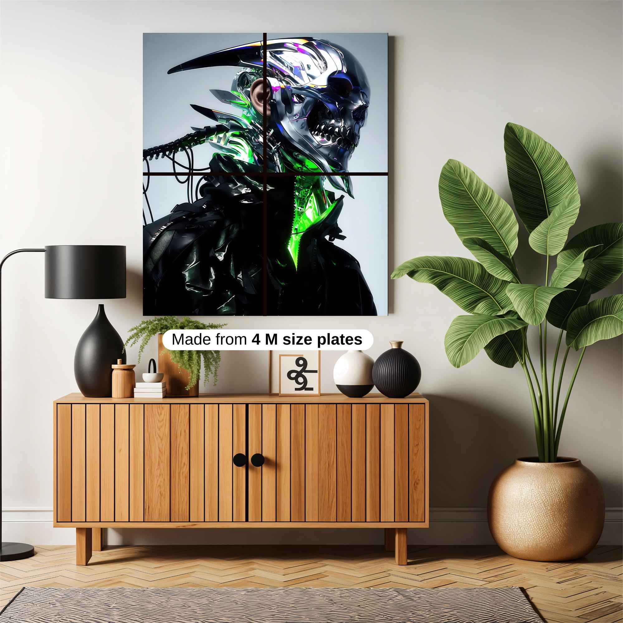 Galactic Sentinel Safe Wall Magnetic / M