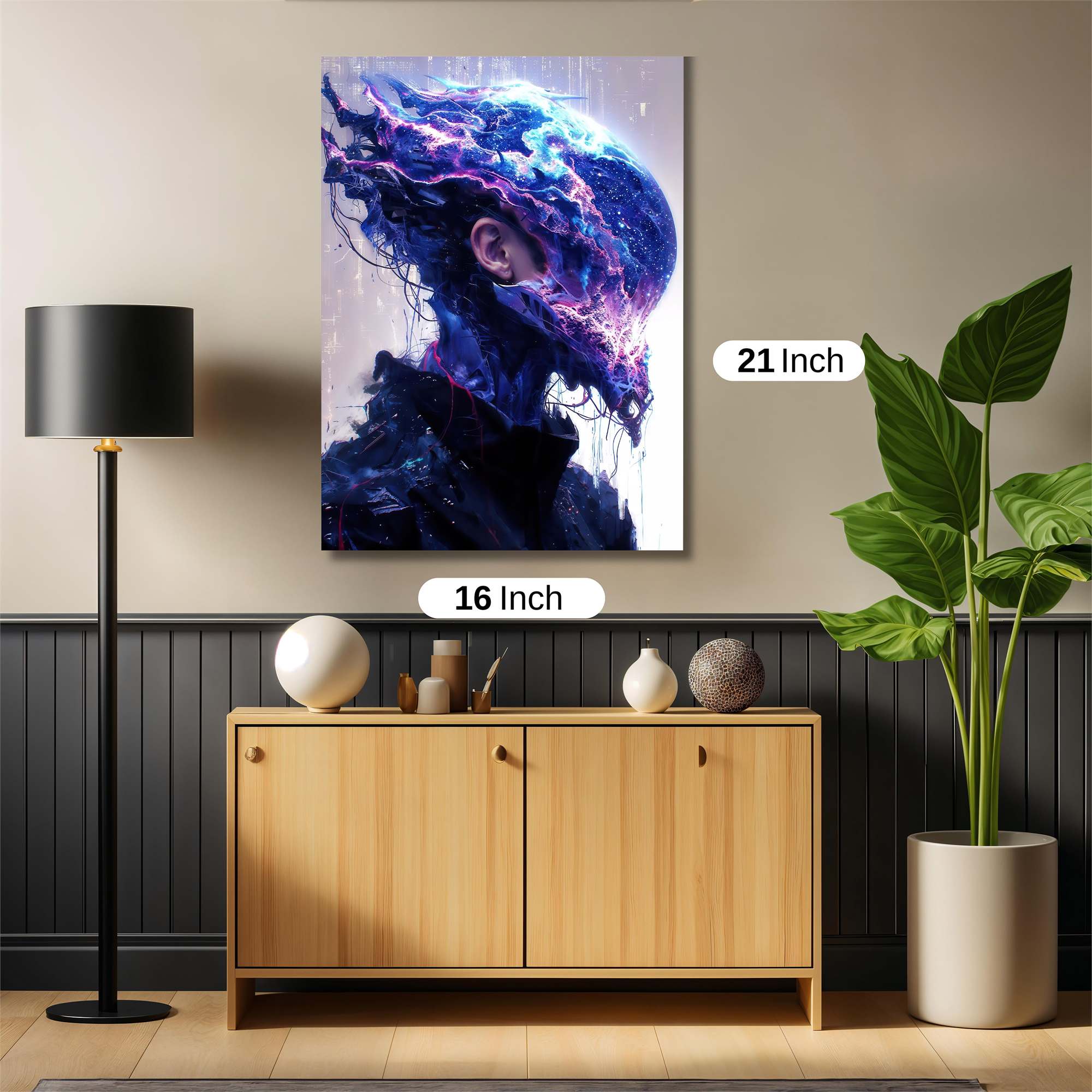 Darth Menacing Safe Wall Magnetic / M