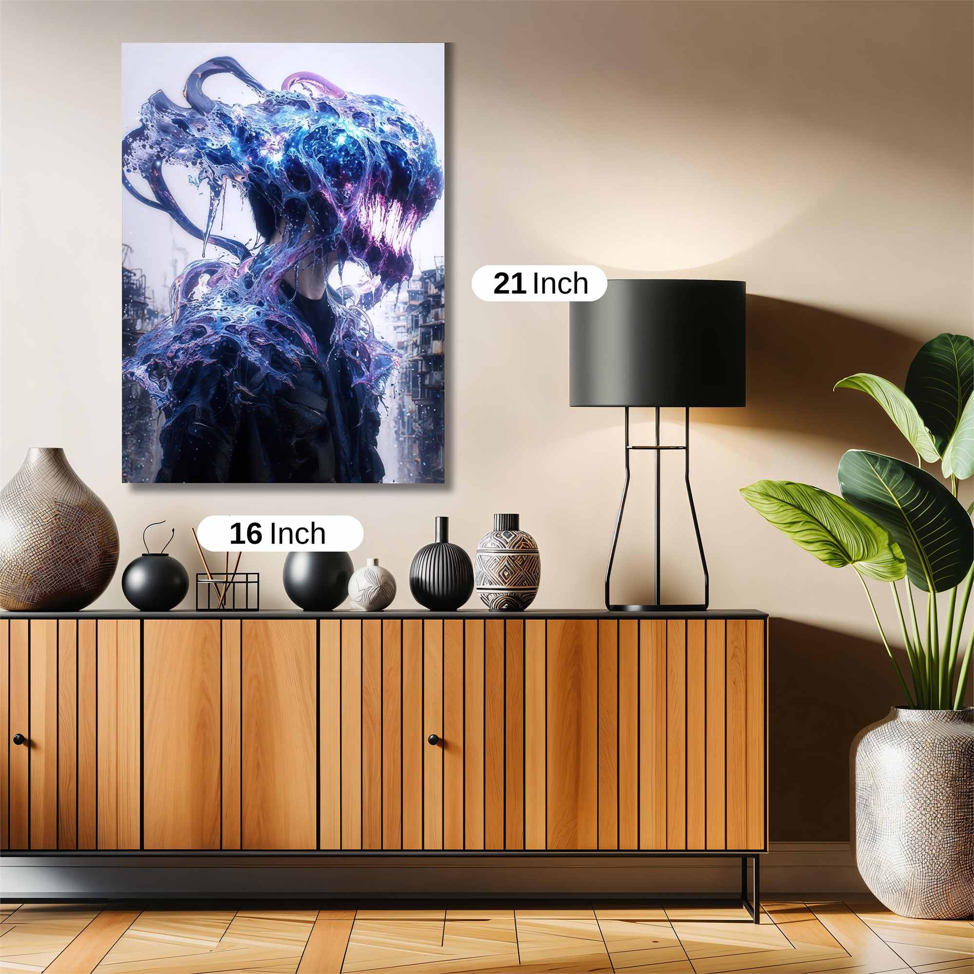 Floral Radiance Safe Wall Magnetic / M