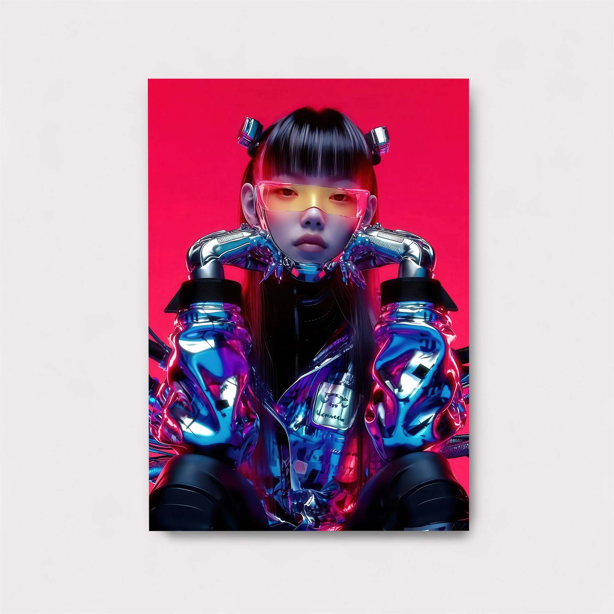 Rainbow Whimsy Safe Wall Magnetic / M