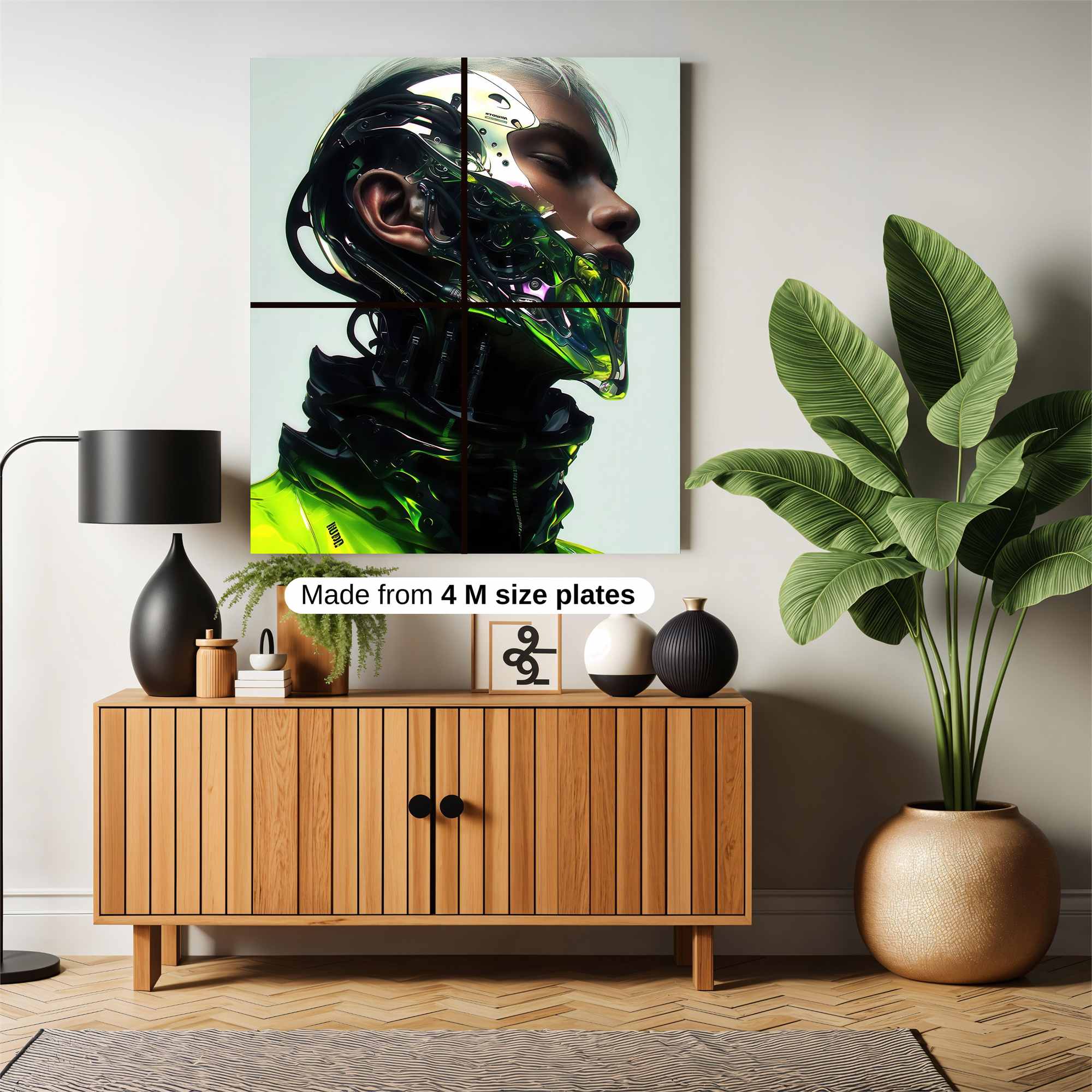 Galactic Gleam Safe Wall Magnetic / M