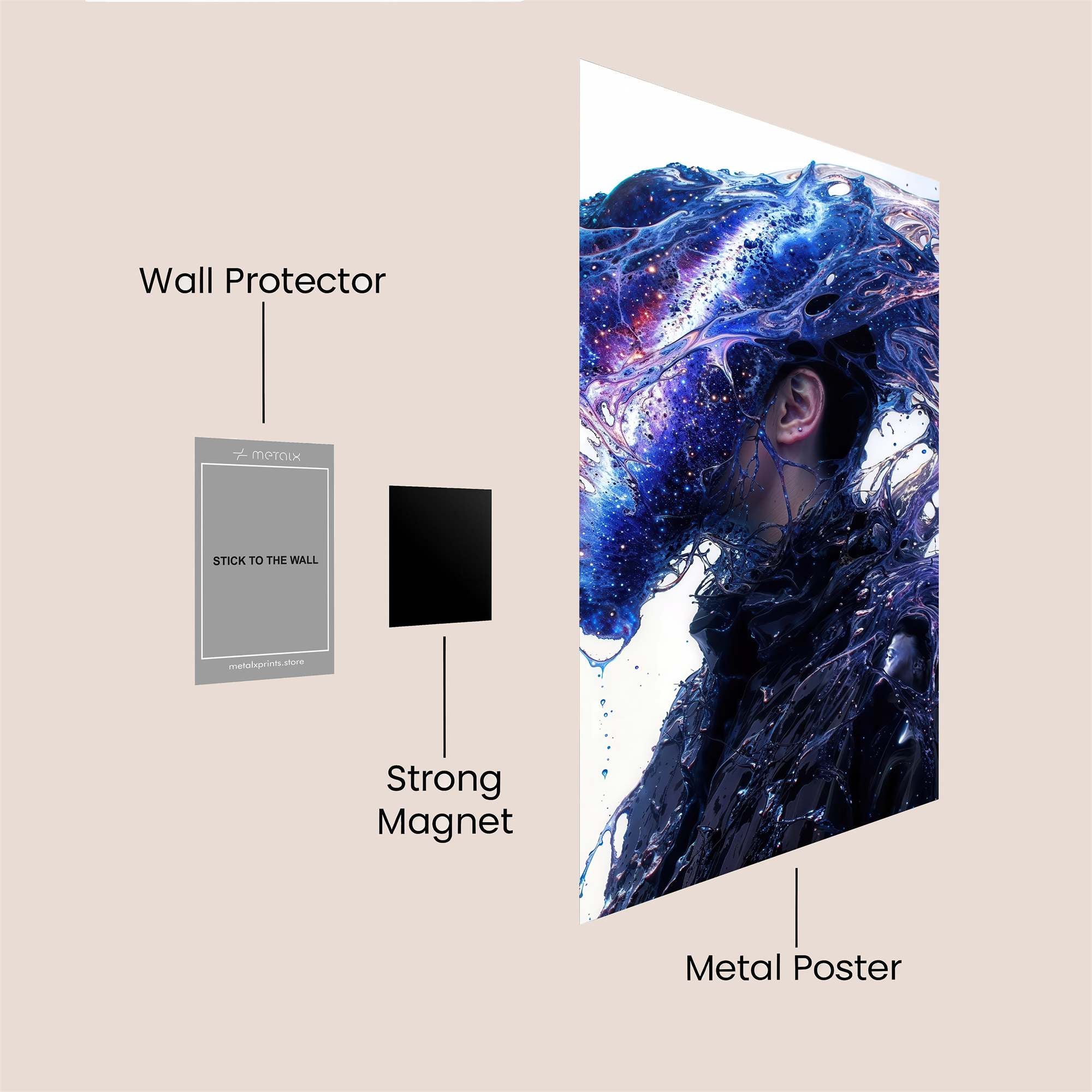 Rose Enchantment Safe Wall Magnetic / M