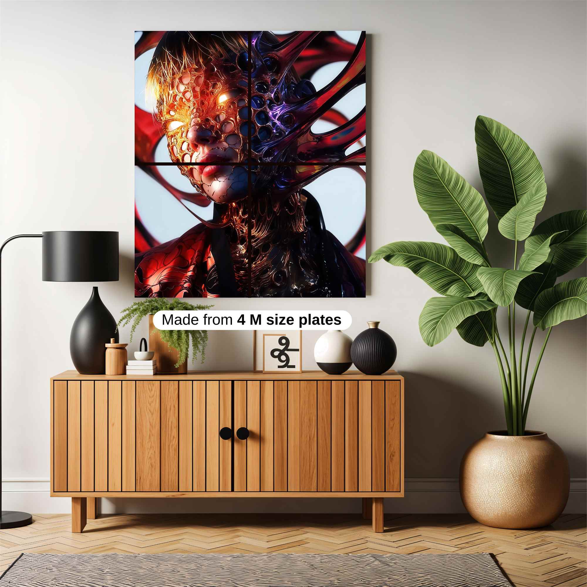 Galactic Gleam Safe Wall Magnetic / M