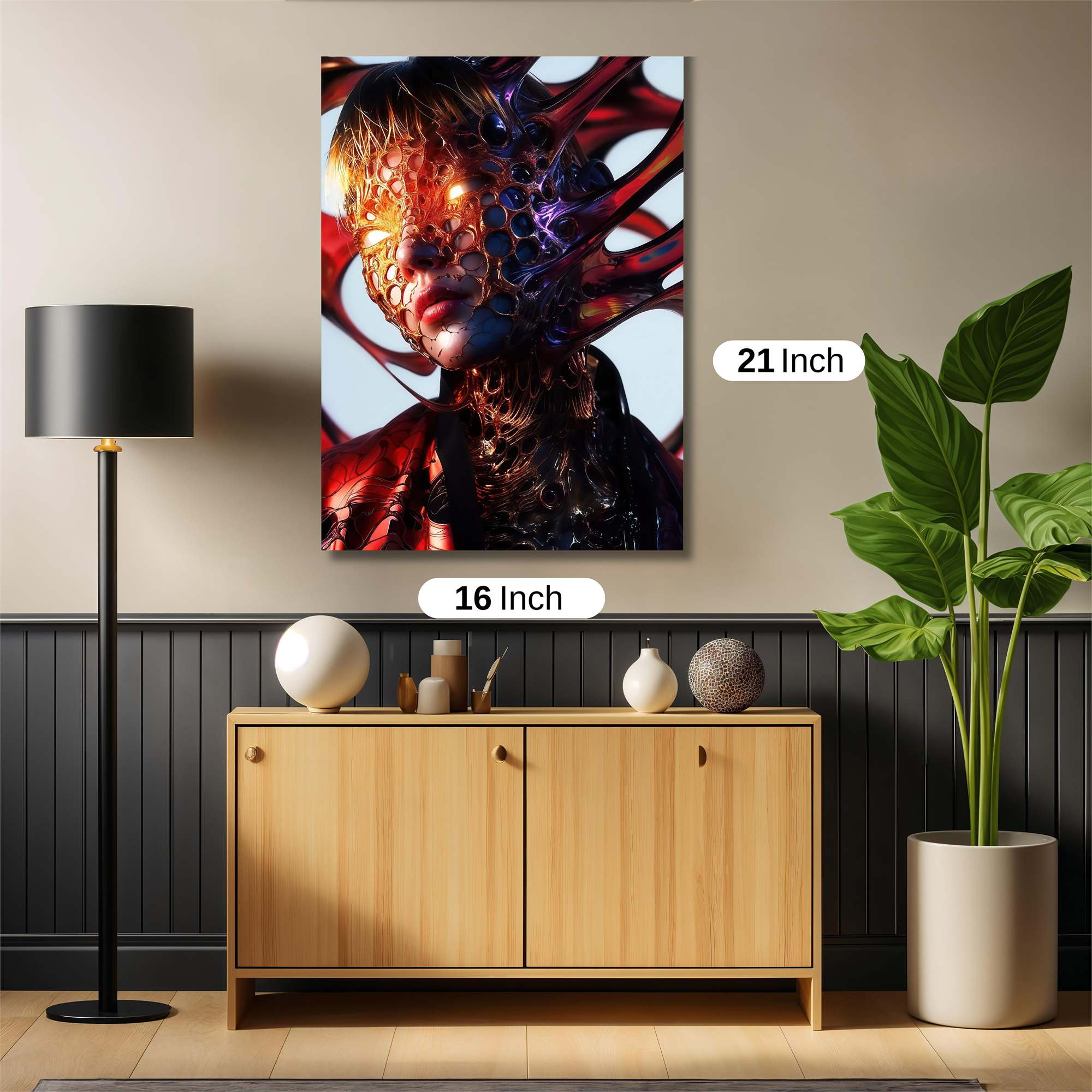 Galactic Gleam Safe Wall Magnetic / M