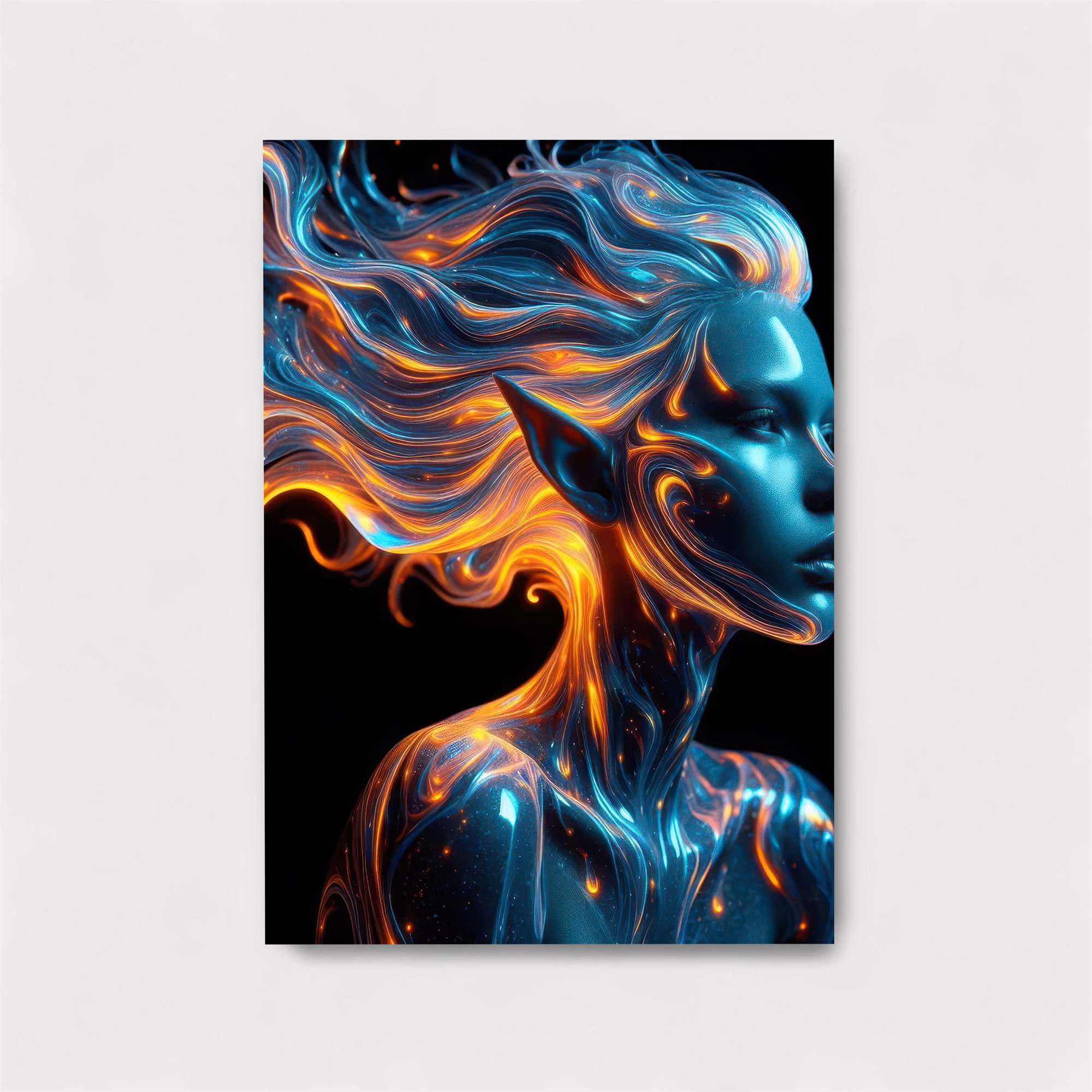 Floral Elegance Safe Wall Magnetic / M