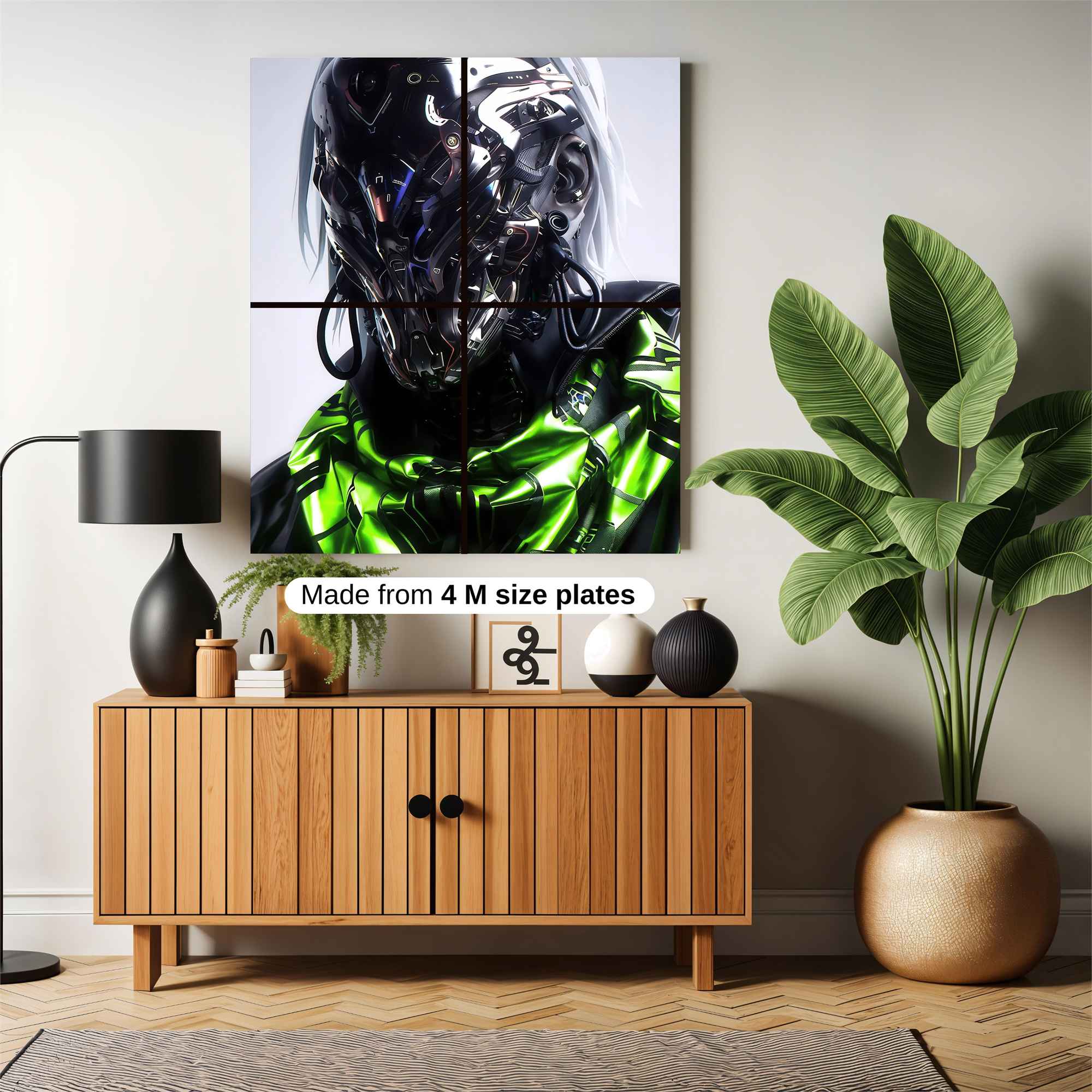 Leopard Enigma Safe Wall Magnetic / M