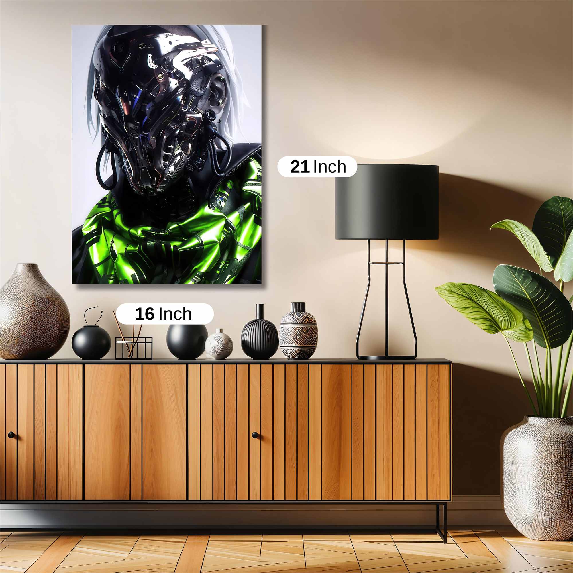 Leopard Enigma Safe Wall Magnetic / M