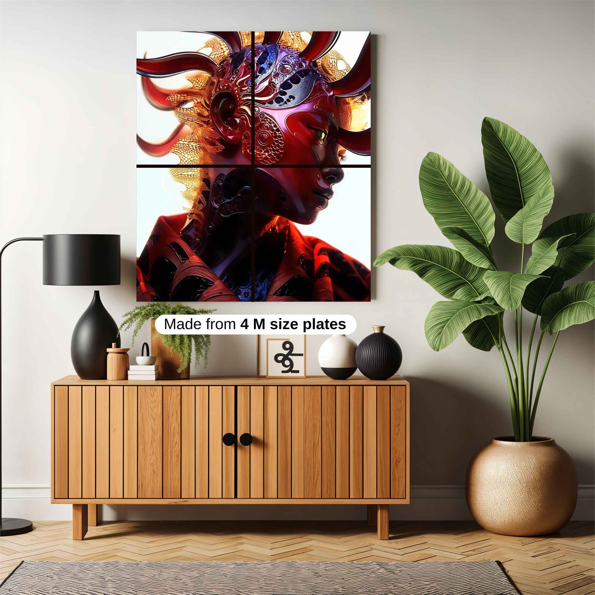 Leopard Enigma Safe Wall Magnetic / M