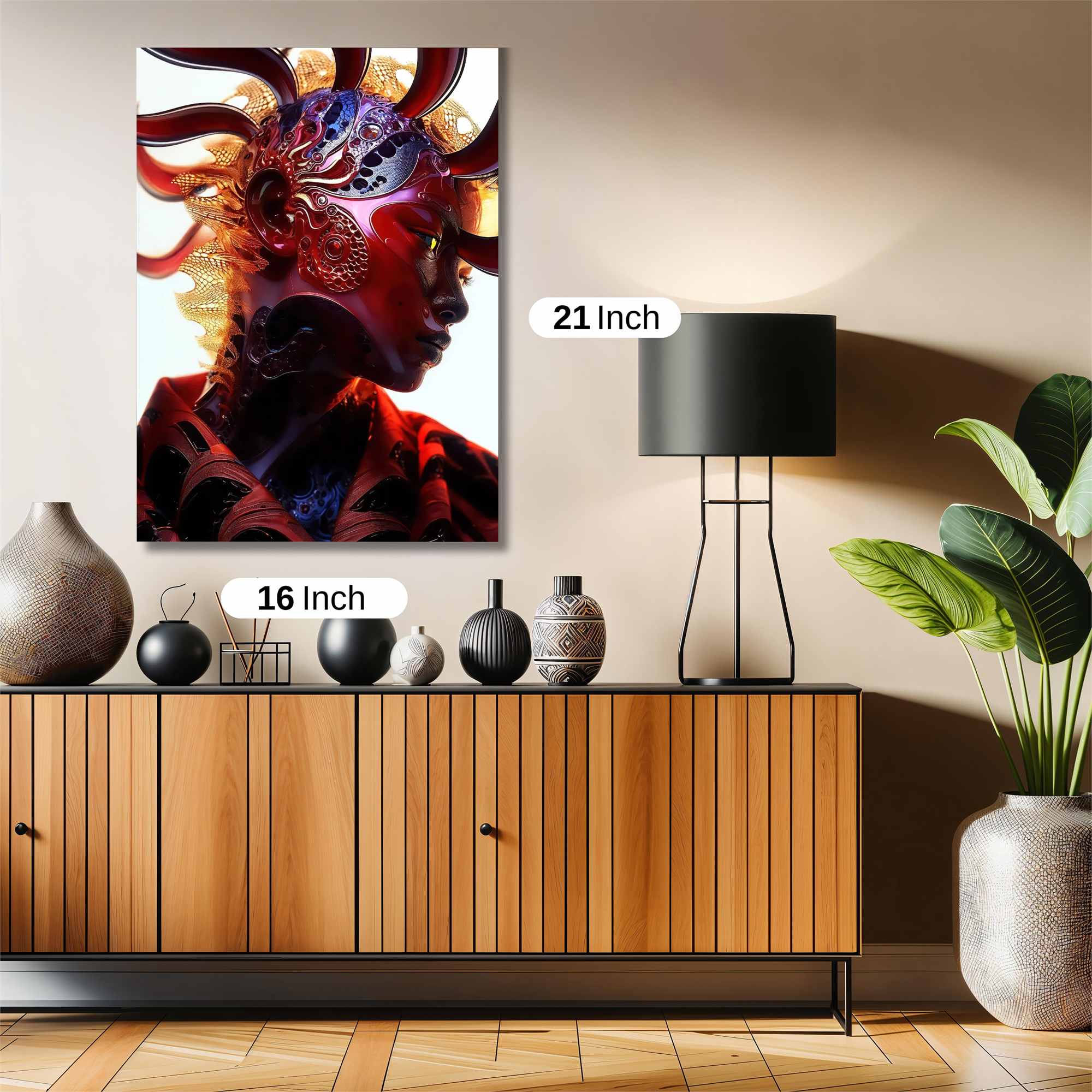 Leopard Enigma Safe Wall Magnetic / M