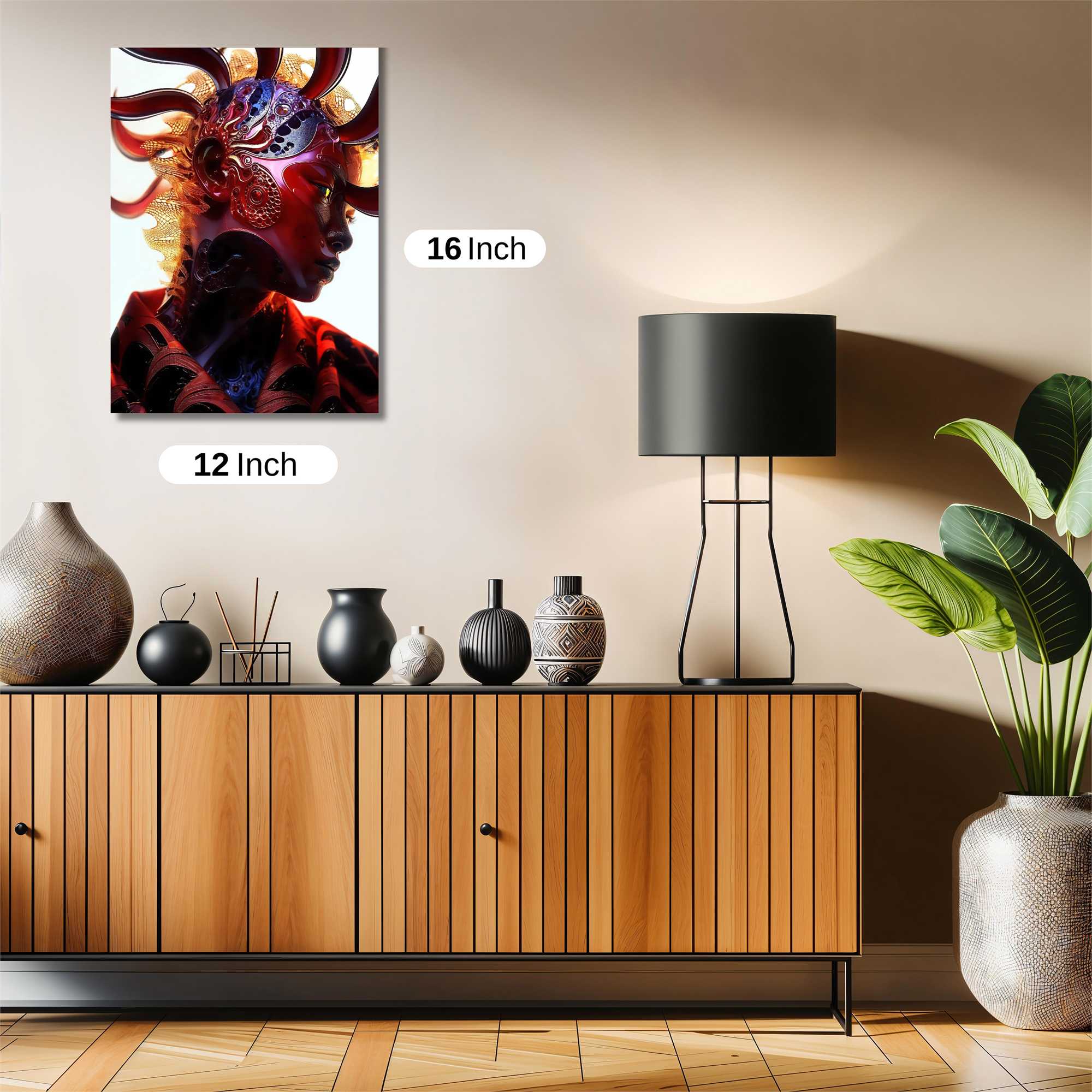 Leopard Enigma Safe Wall Magnetic / M