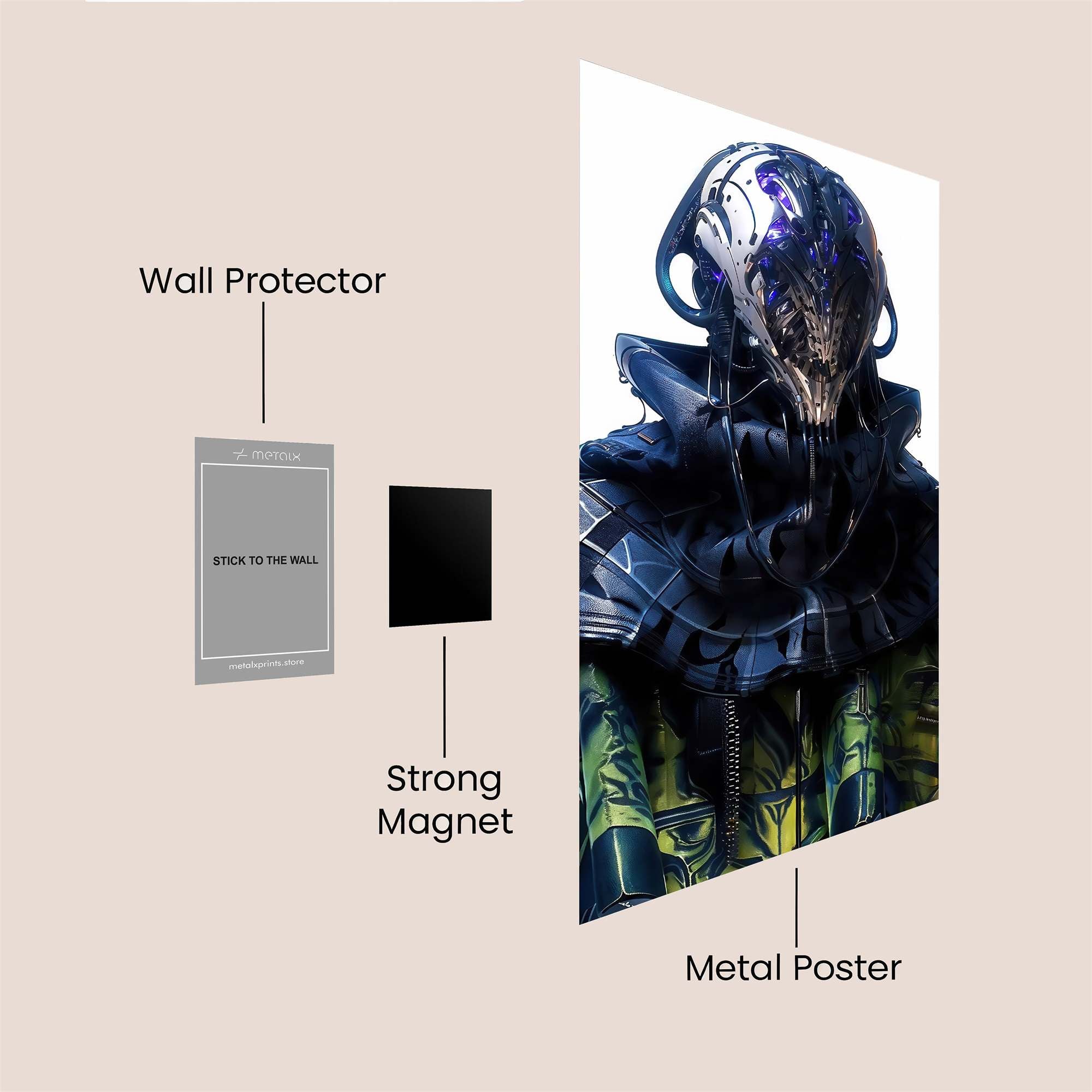 Dragon Enigma Safe Wall Magnetic / M