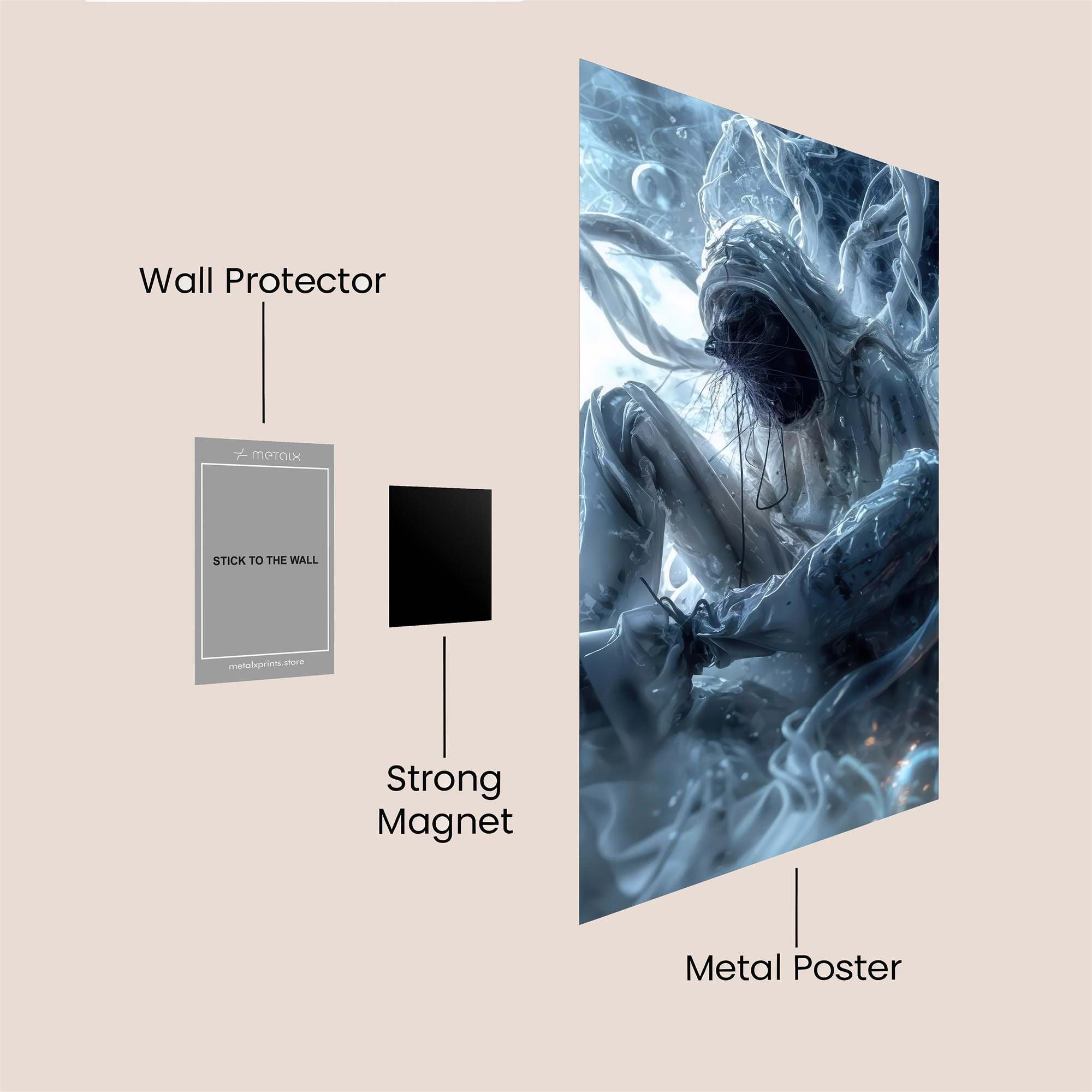 Lantern Glow Safe Wall Magnetic / M