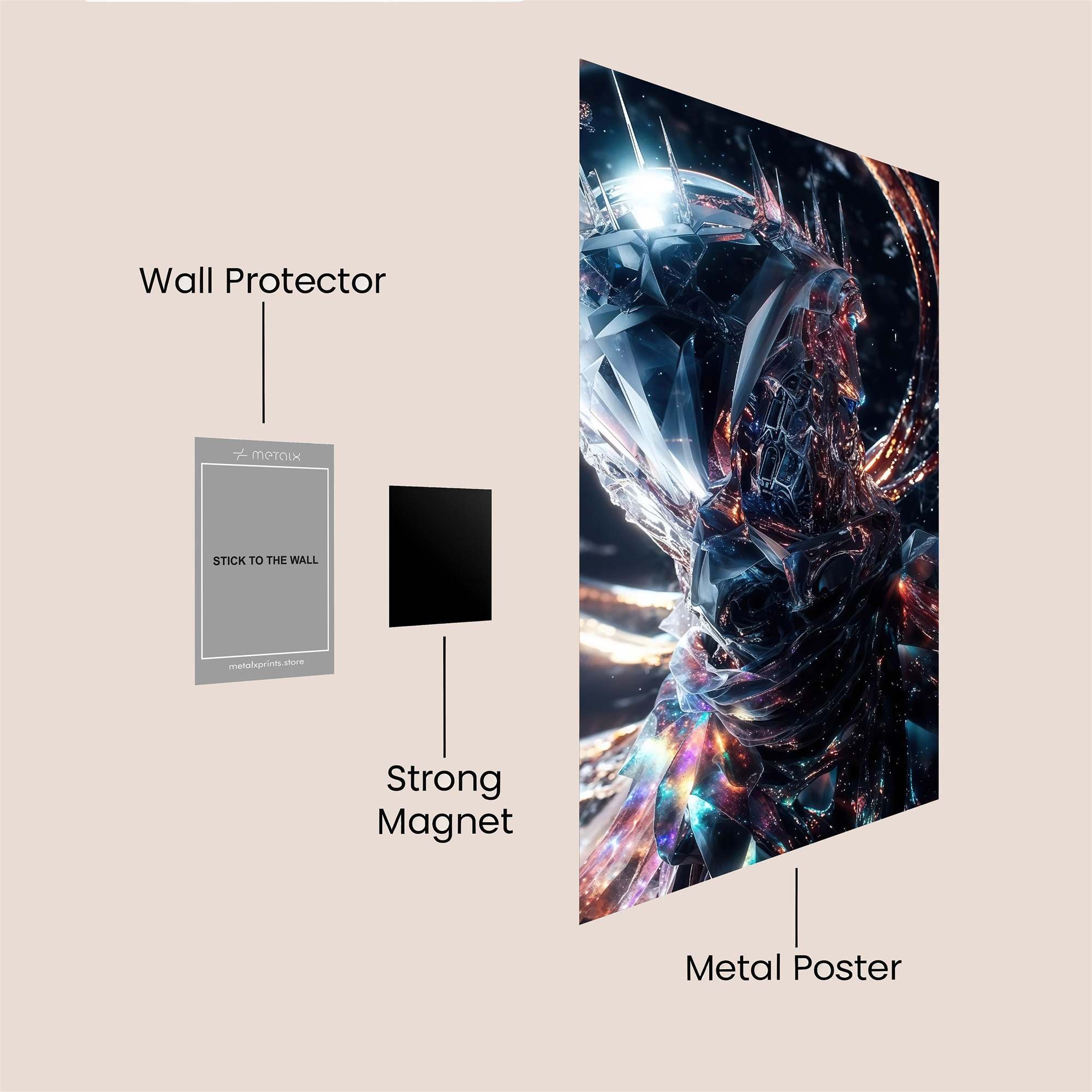 Thanos Majestic Safe Wall Magnetic / M