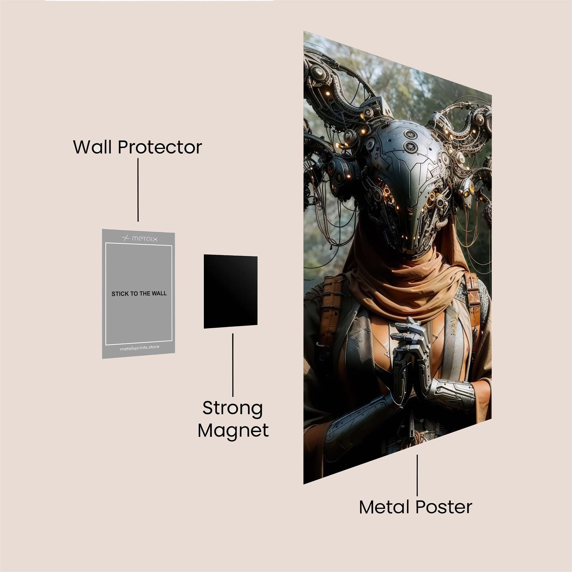 Time Capsule Safe Wall Magnetic / M