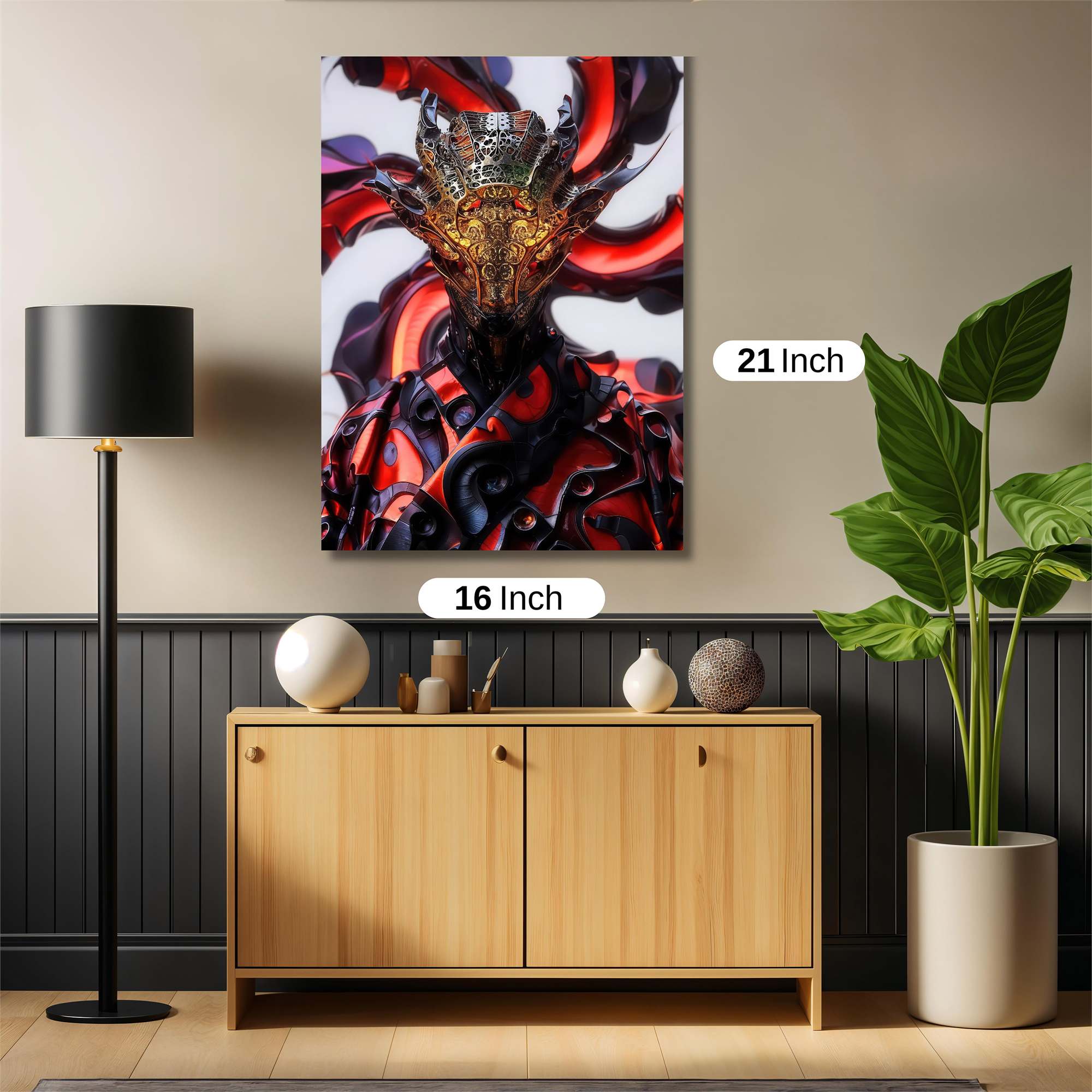 Captain Radiance Safe Wall Magnetic / M