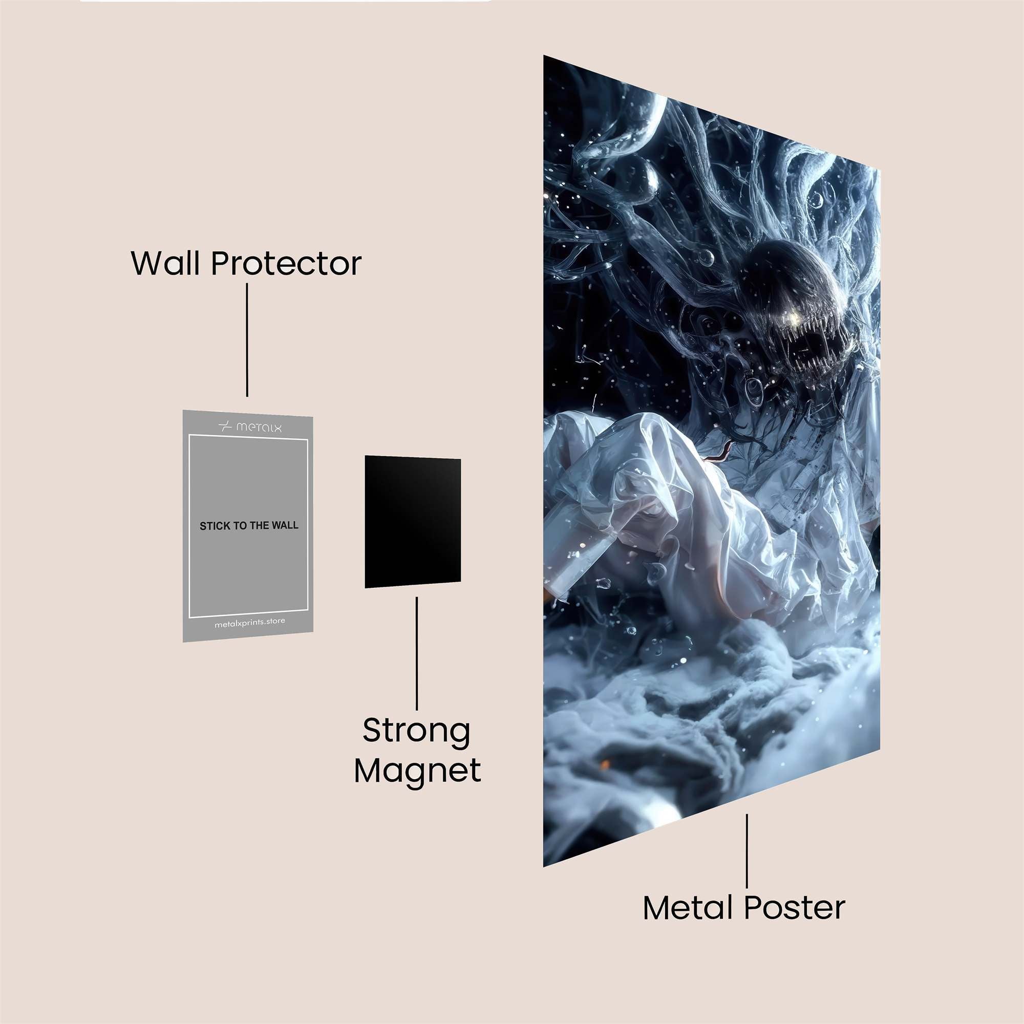 Gorilla Blaze Safe Wall Magnetic / M