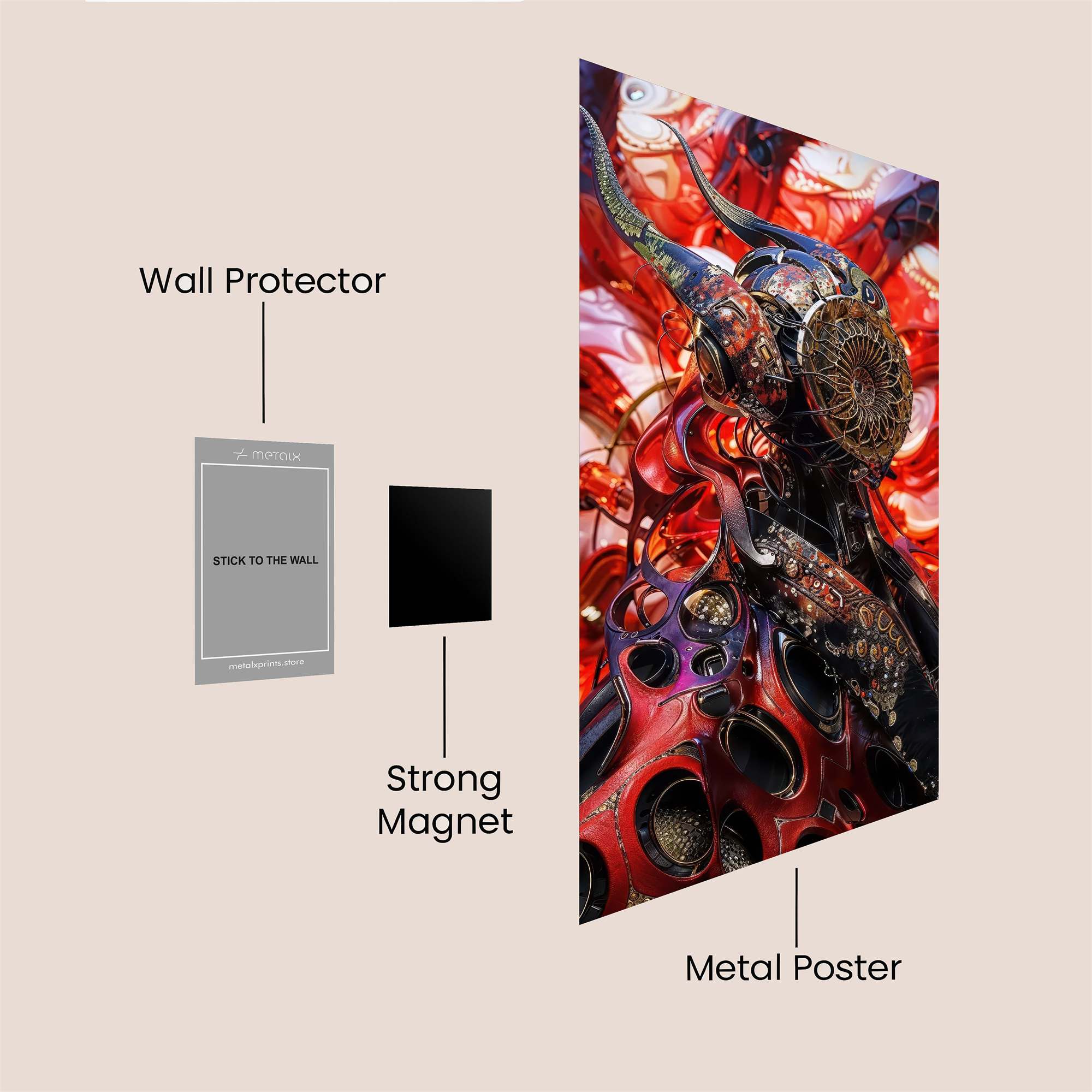 Comsan Dream Safe Wall Magnetic / M