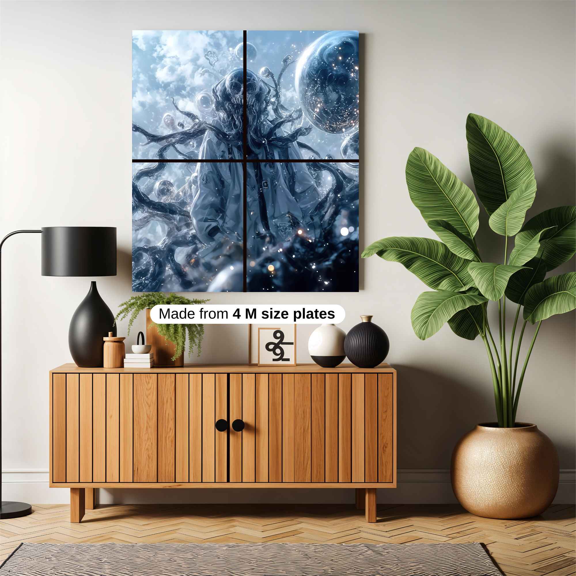 Cyber Serenity Safe Wall Magnetic / M