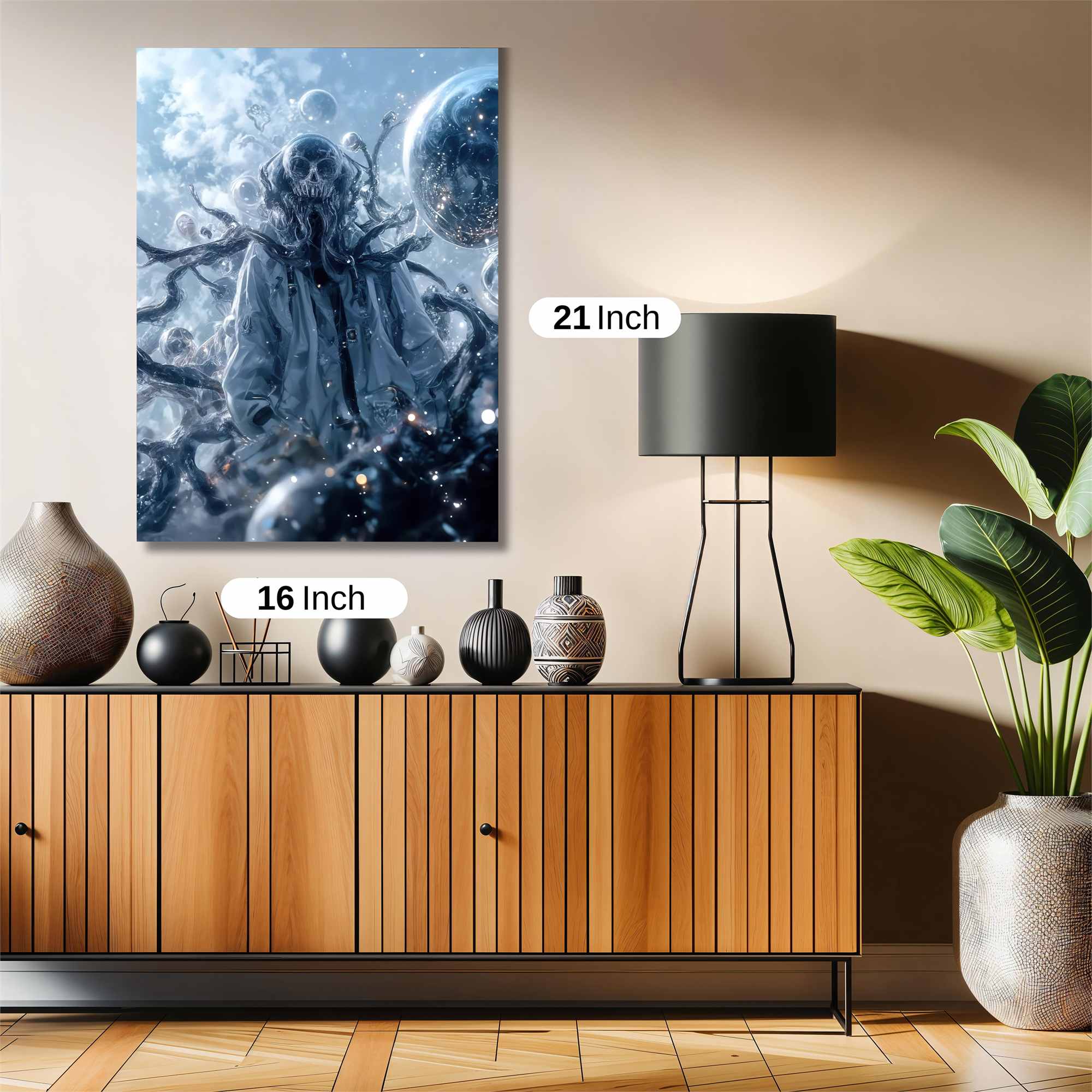 Cyber Serenity Safe Wall Magnetic / M