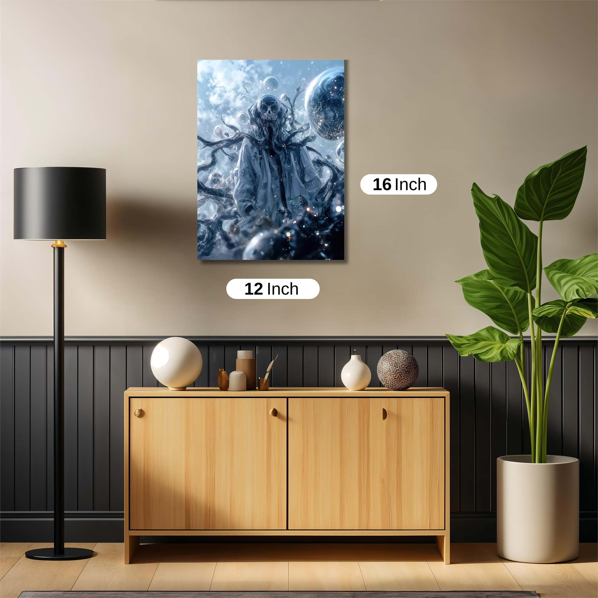 Cyber Serenity Safe Wall Magnetic / M