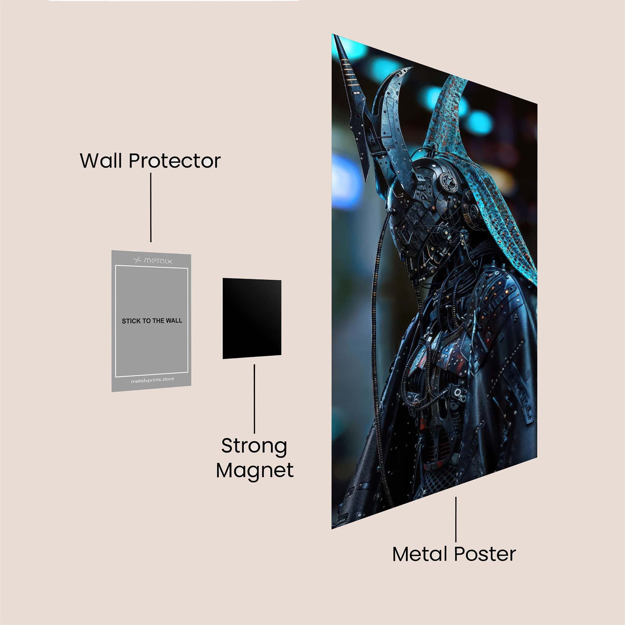 Rose Enigma Safe Wall Magnetic / M