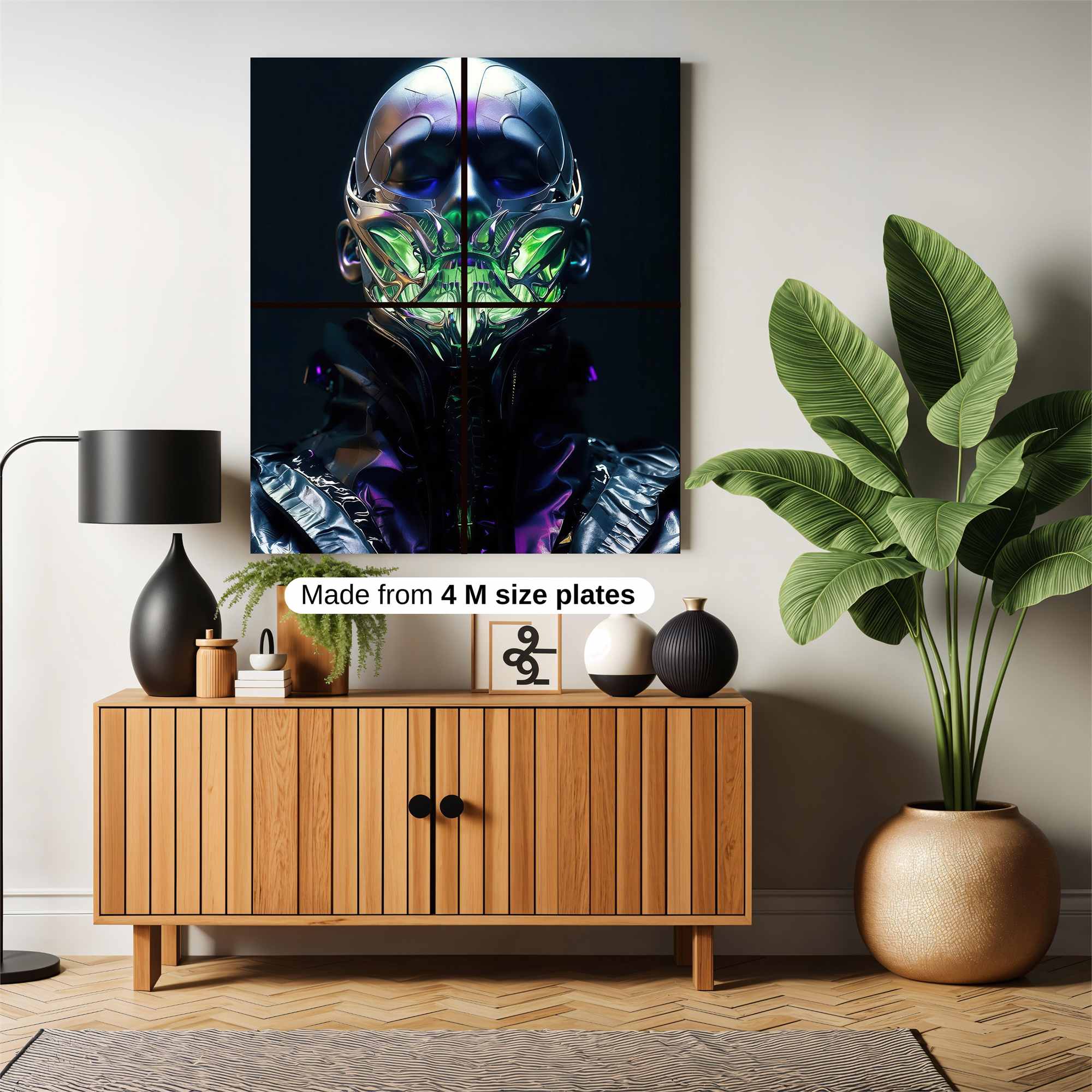 Neon Daisy Safe Wall Magnetic / M