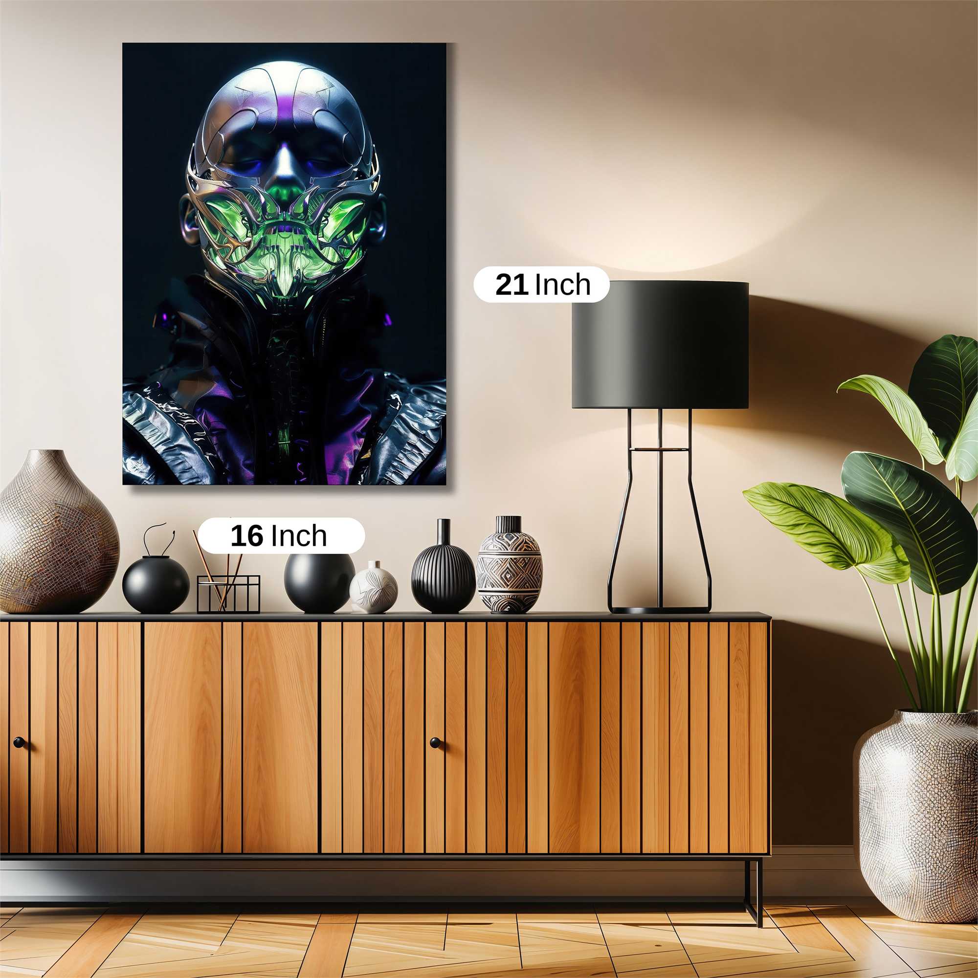 Neon Daisy Safe Wall Magnetic / M