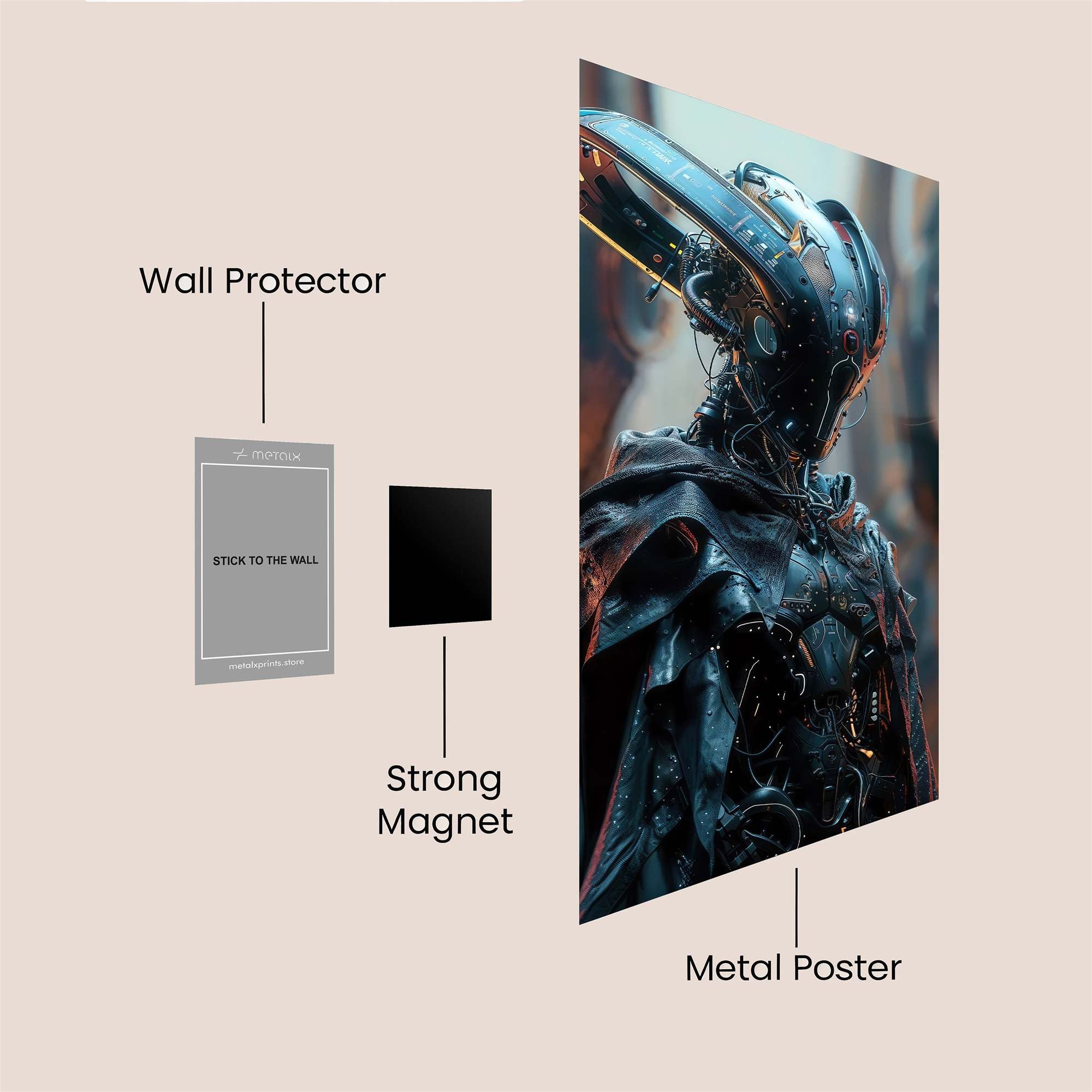 FlameRose Safe Wall Magnetic / M