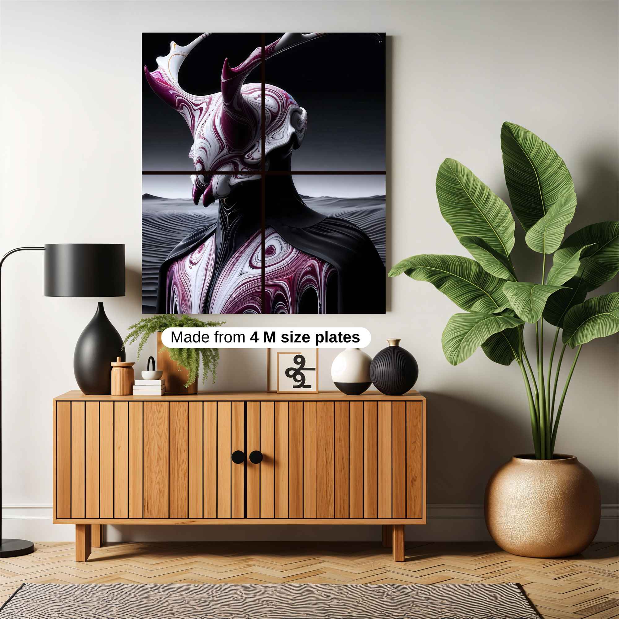 Molten Rose Safe Wall Magnetic / M