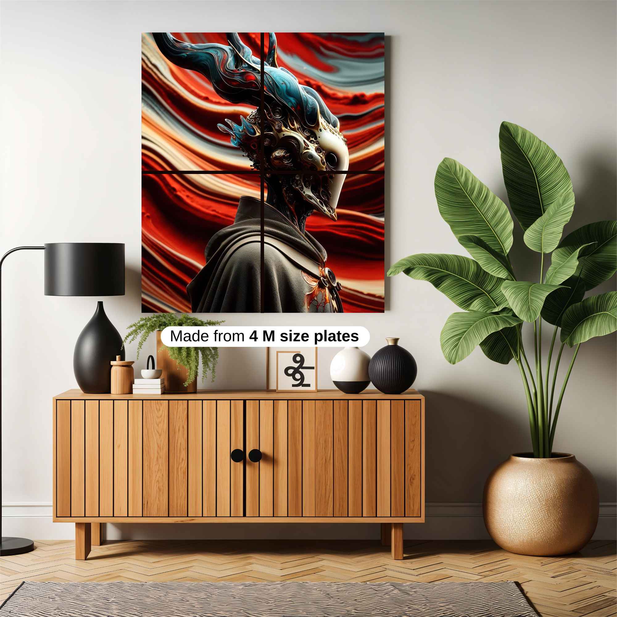 Lion Blaze Safe Wall Magnetic / M