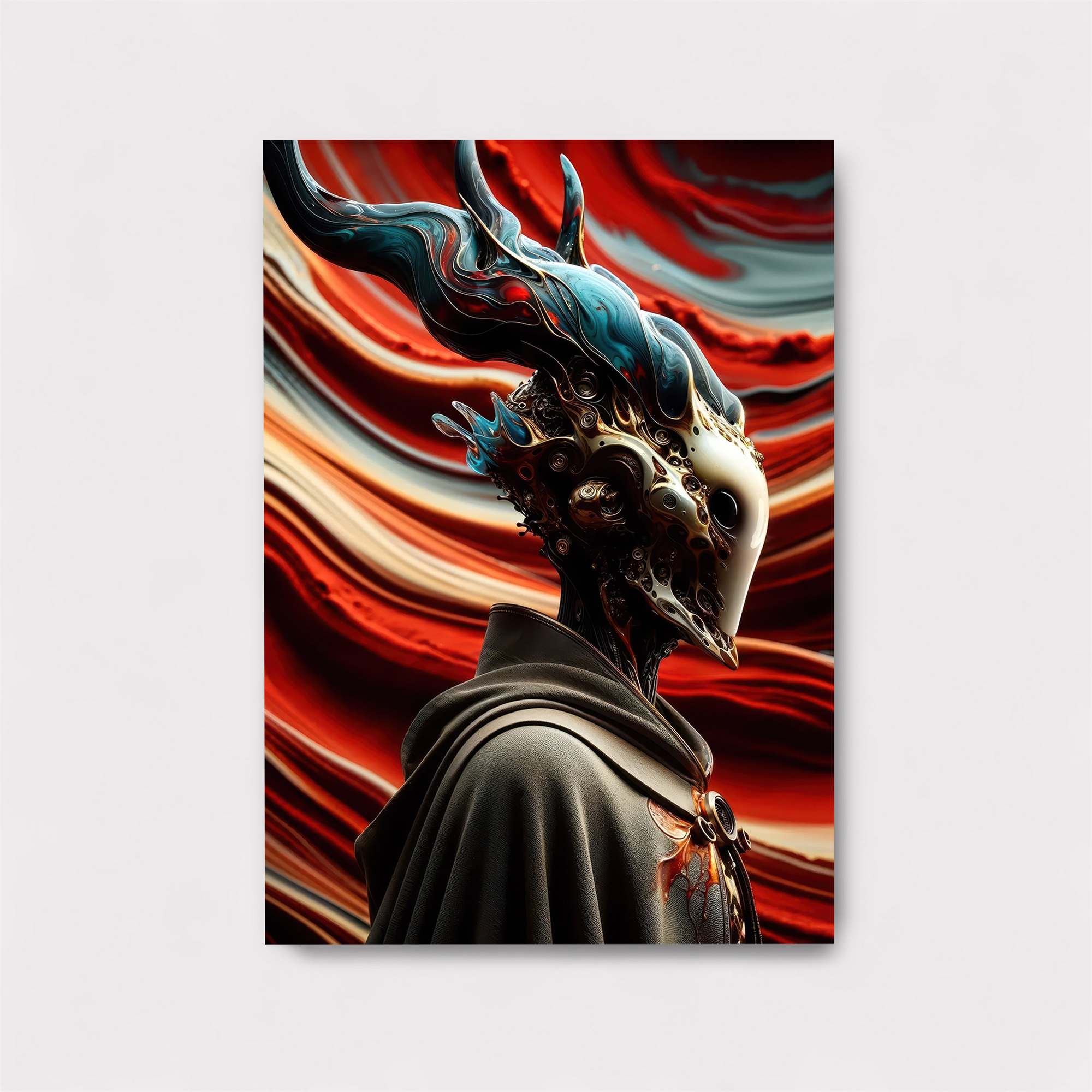 Lion Blaze Safe Wall Magnetic / M