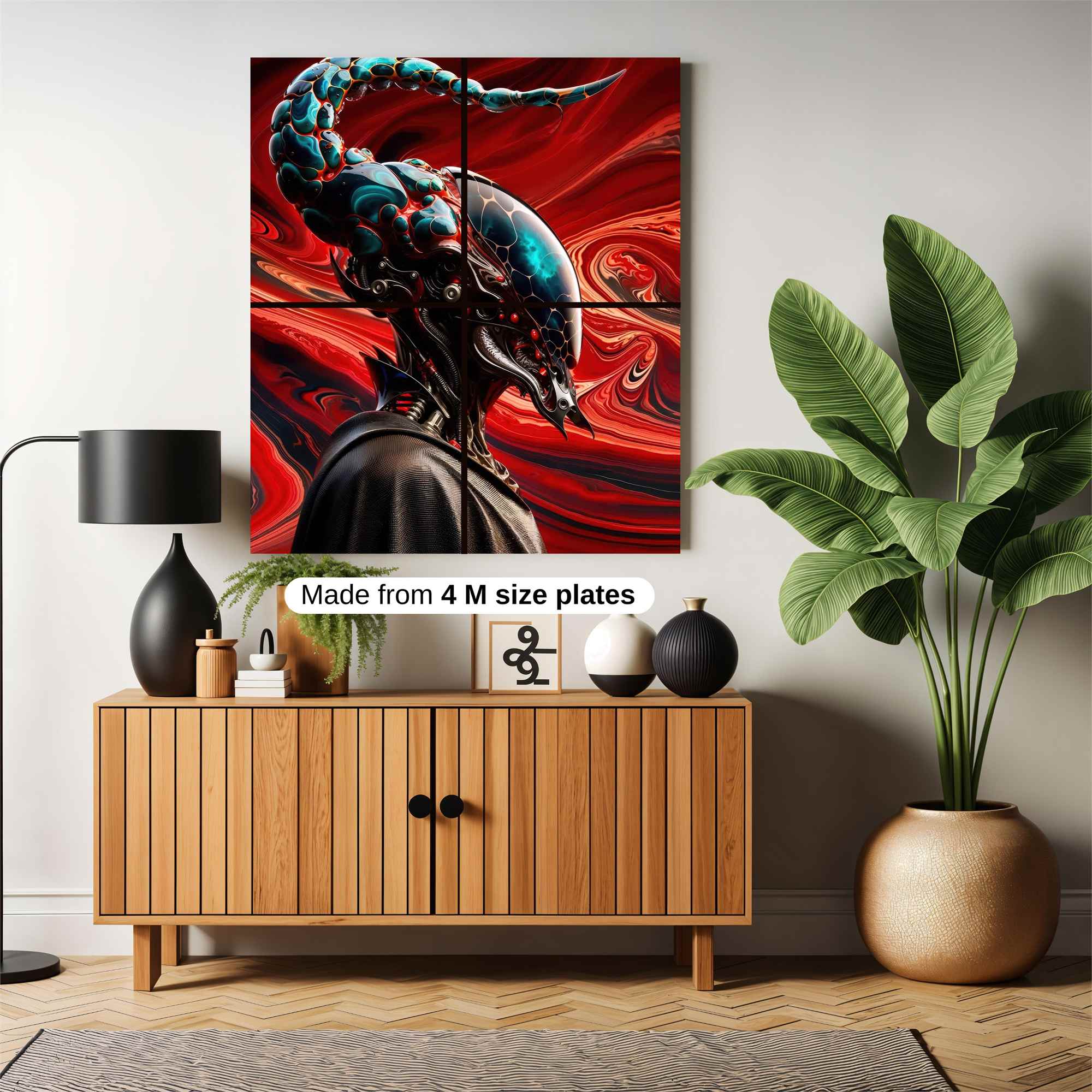 Neon Rapture Safe Wall Magnetic / M