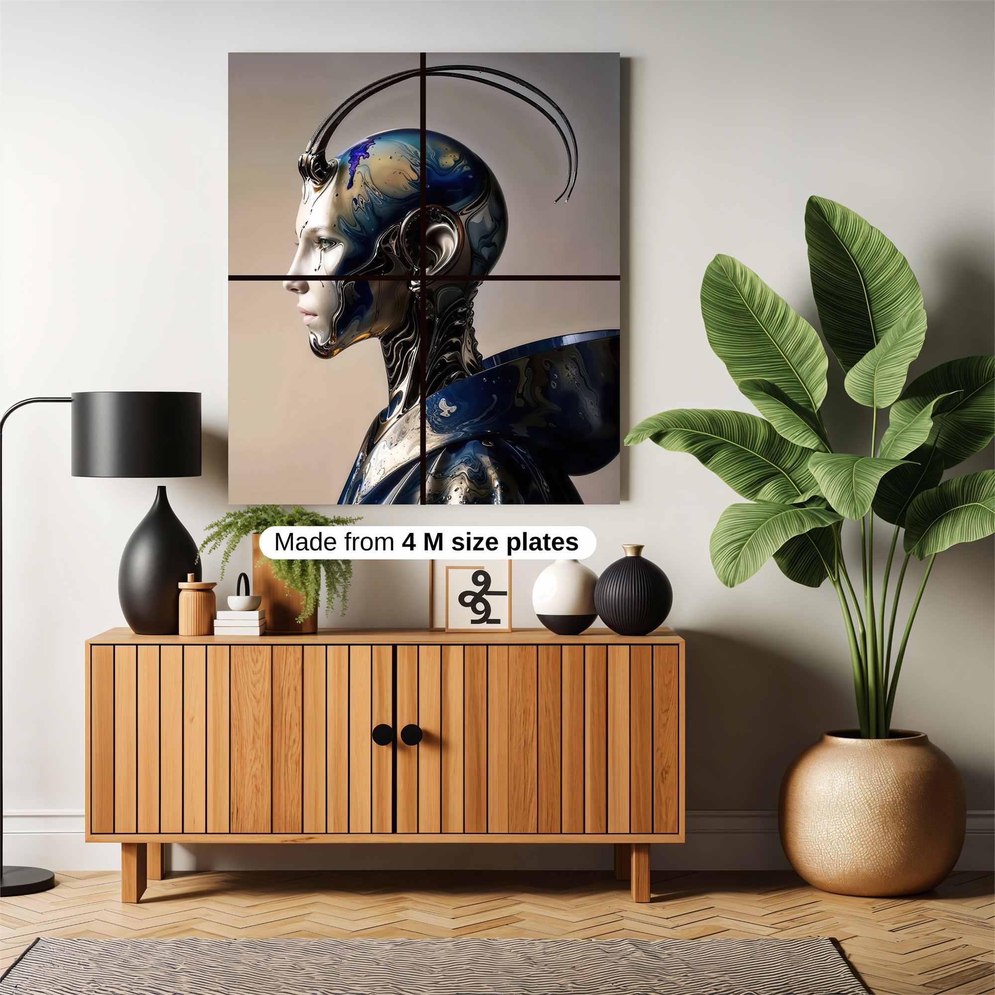 Lion Blaze Safe Wall Magnetic / M