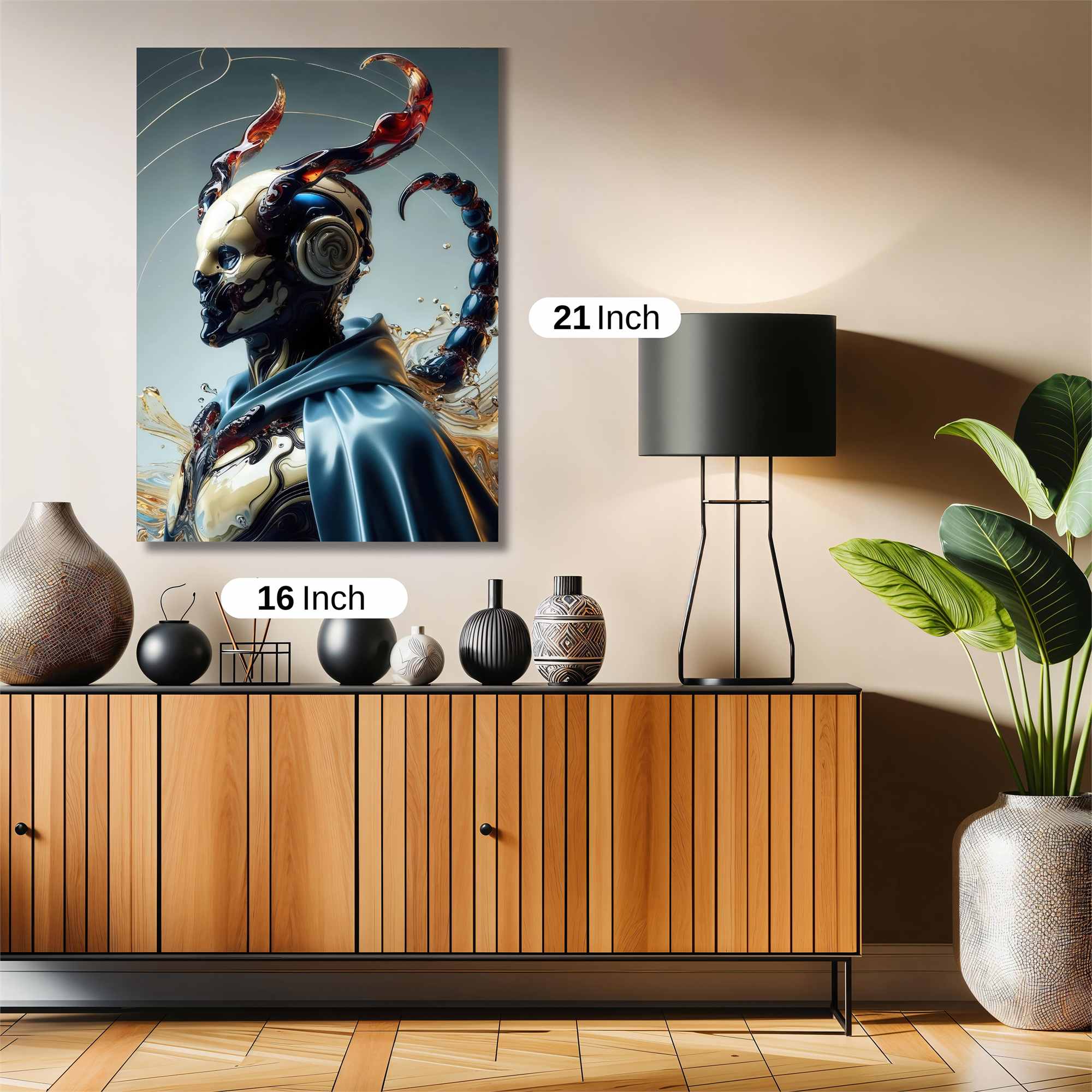 Lion Majestic Safe Wall Magnetic / M