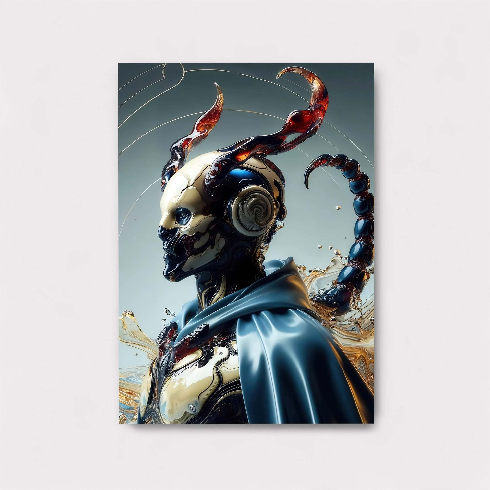 Lion Majestic Safe Wall Magnetic / M