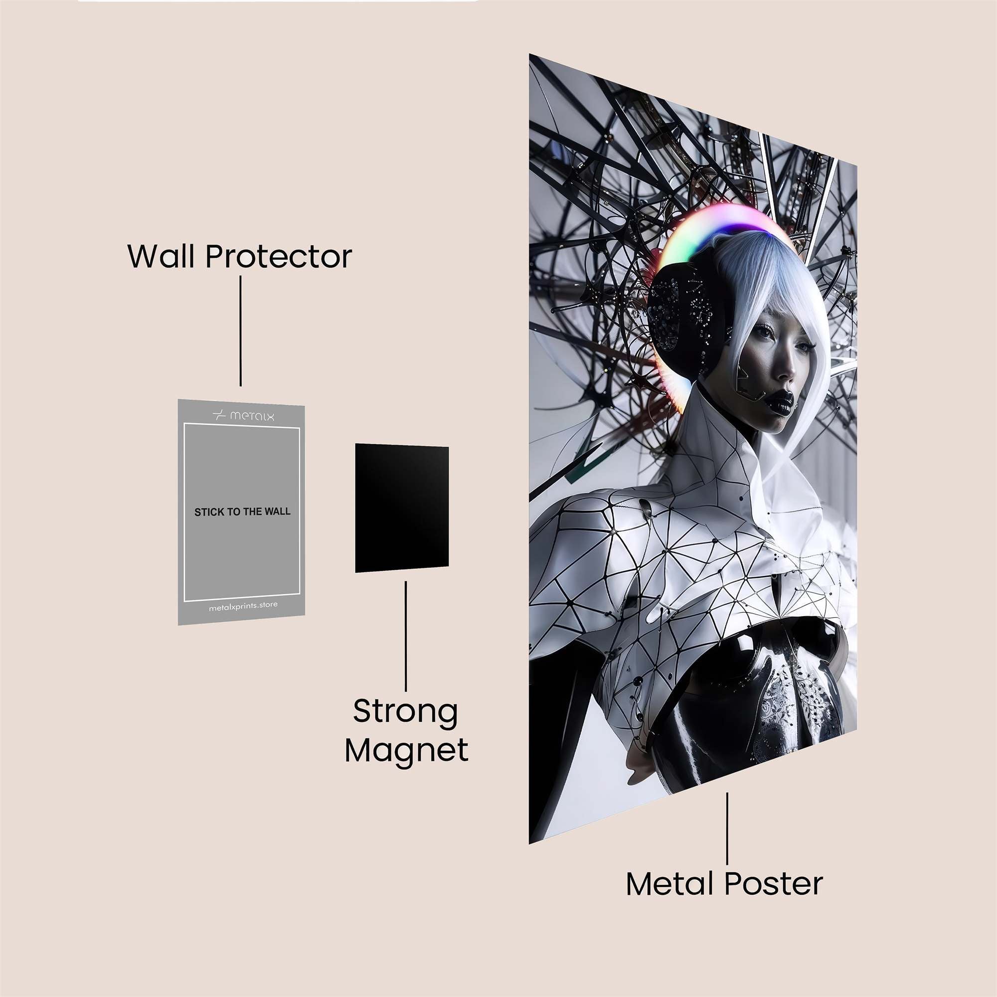 ChronoMystic Safe Wall Magnetic / M